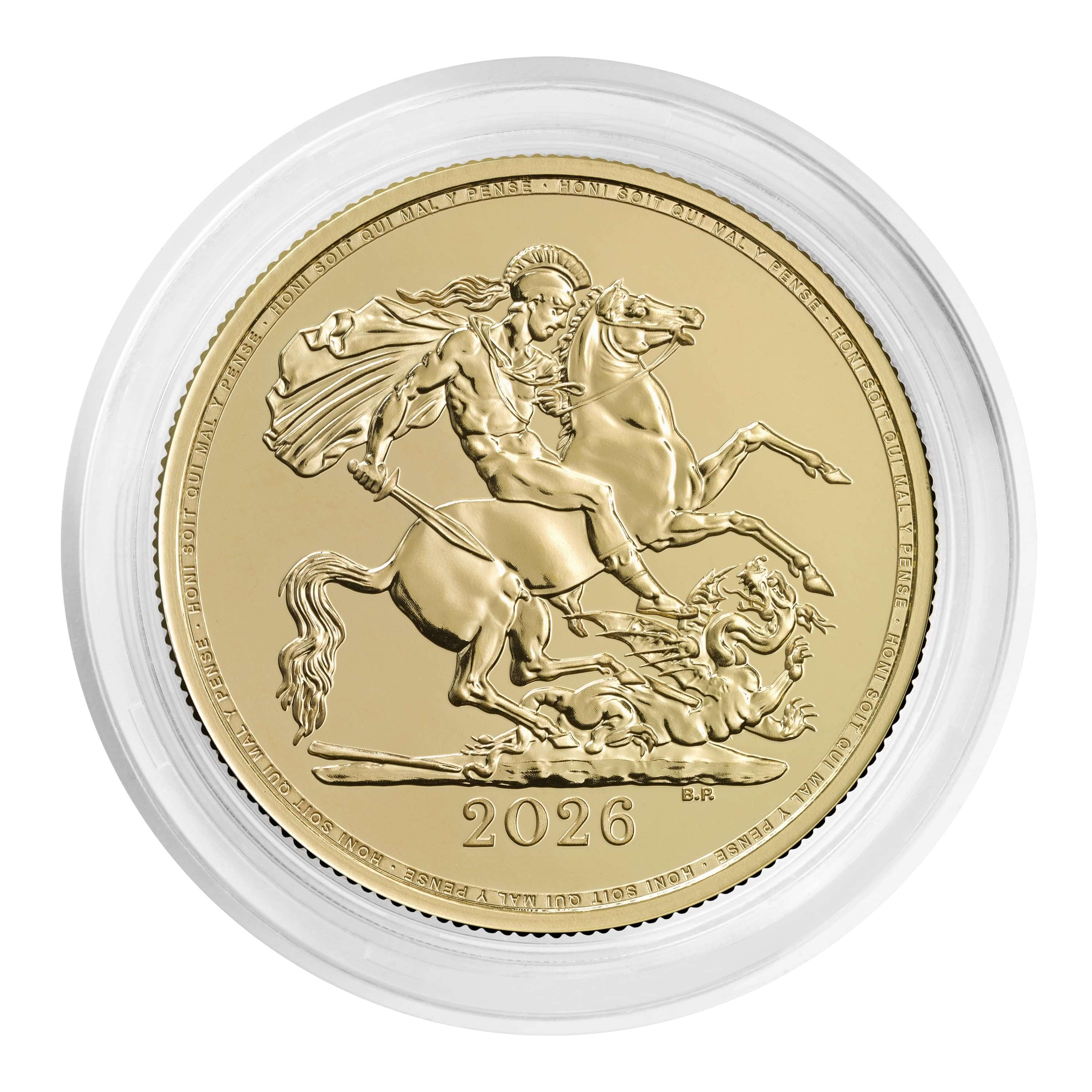 2026年 英国 ダブルソブリン金貨（イエローゴールド）