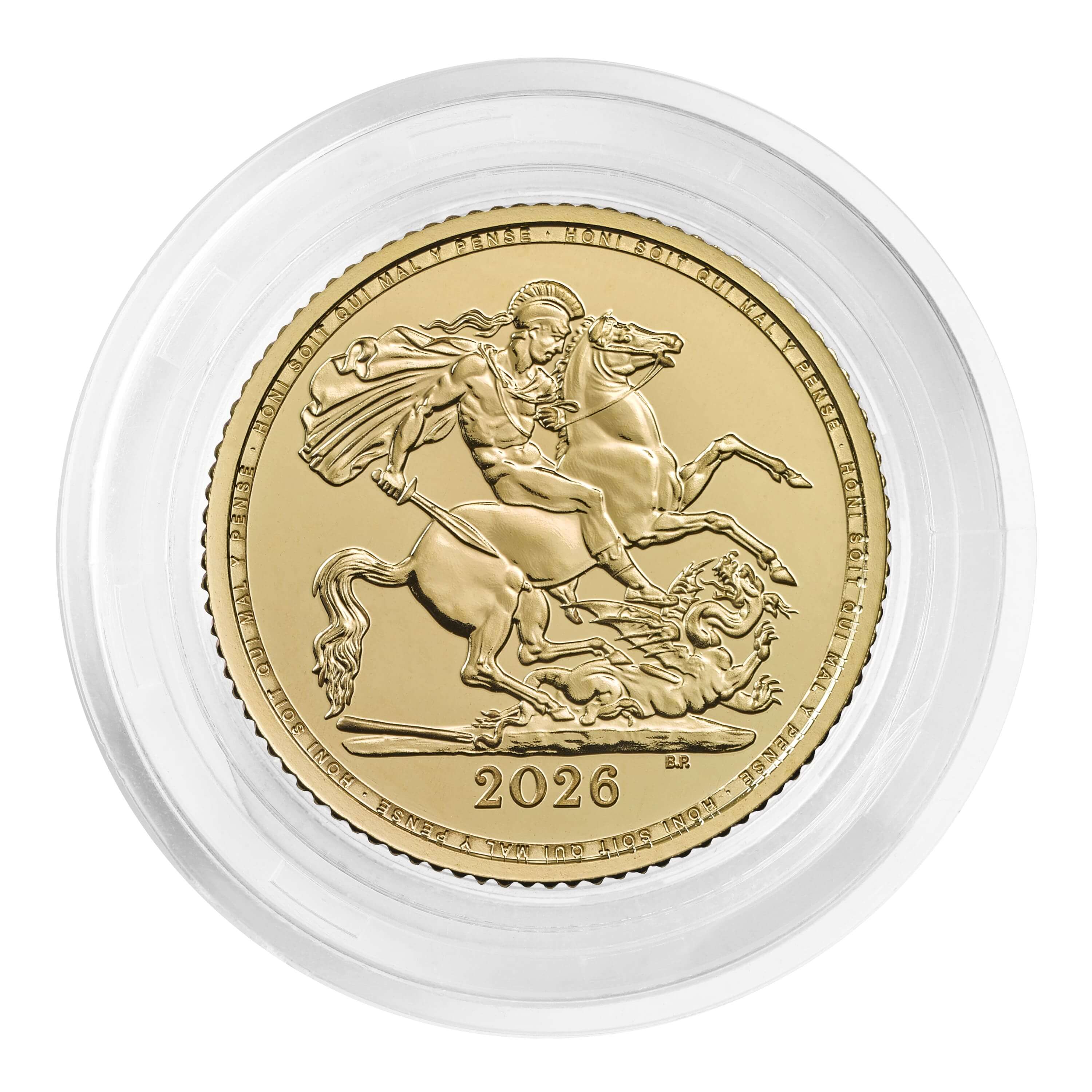 2026年 ハーフソブリン金貨 地金型