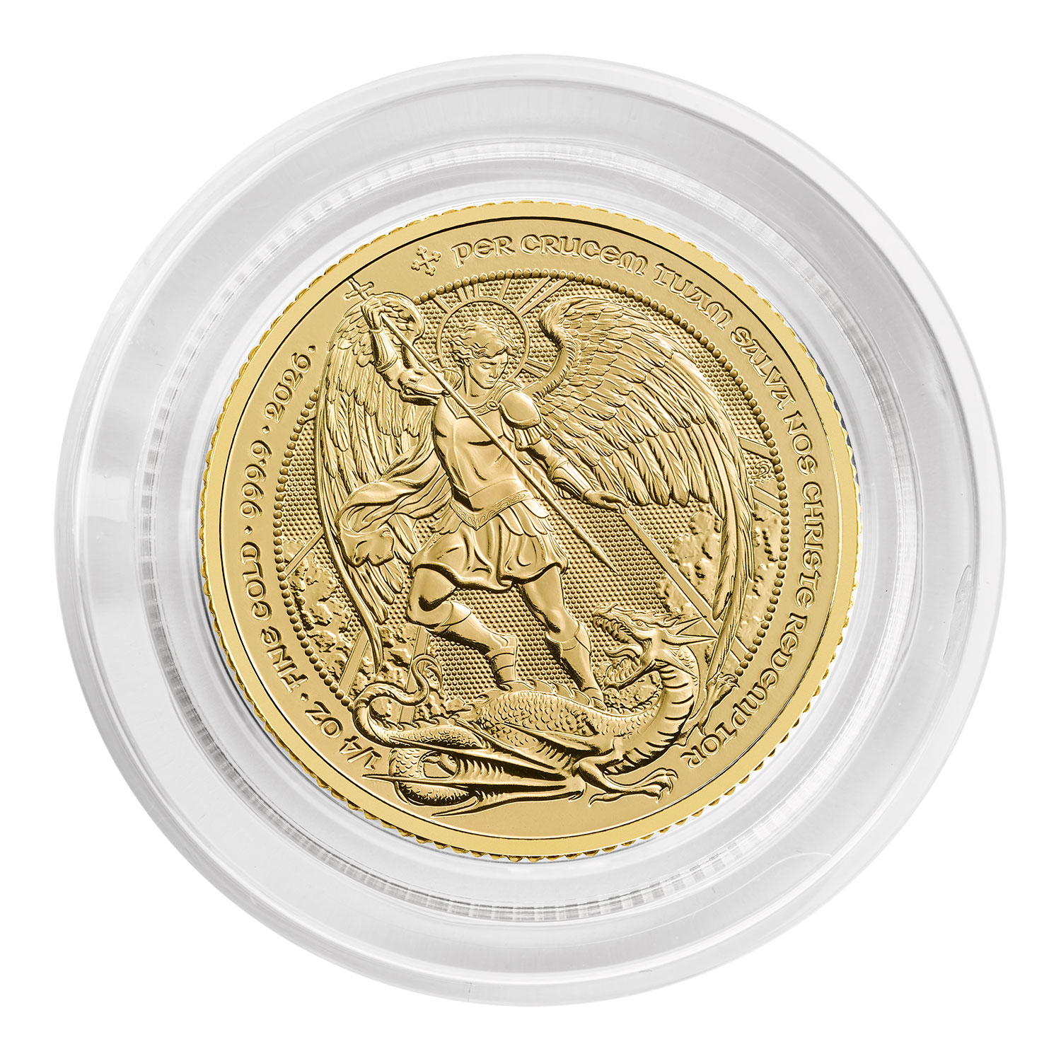 The Angel 2026 1/4oz Gold Bullion Coin