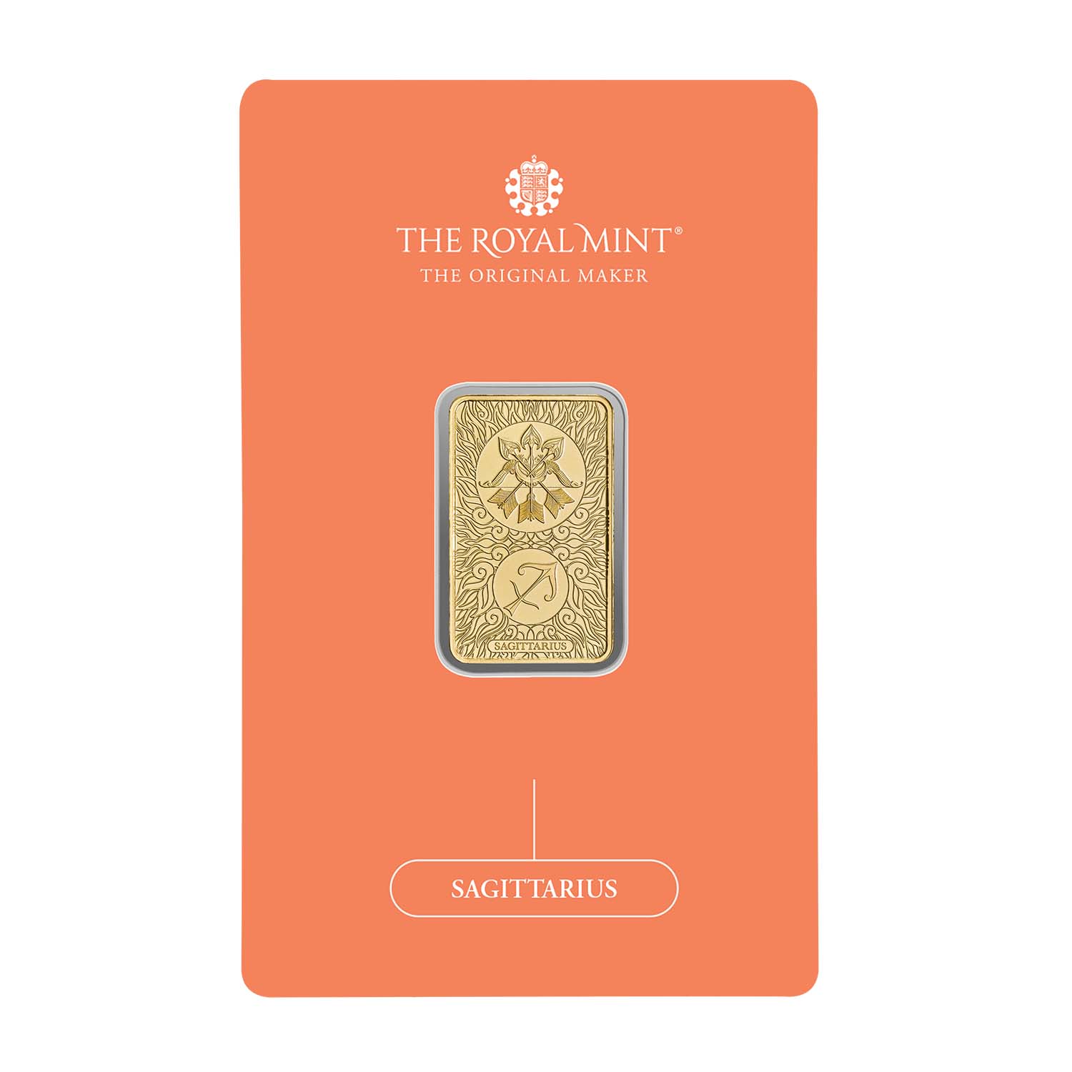 Zodiac Sagittarius 5g Gold Bullion Minted Bar