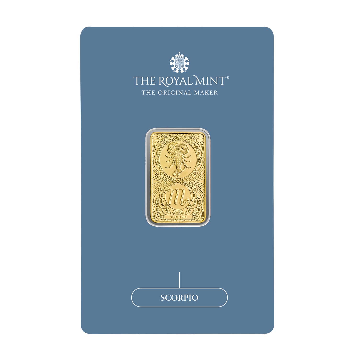 Zodiac Scorpio 5g Gold Bullion Minted Bar