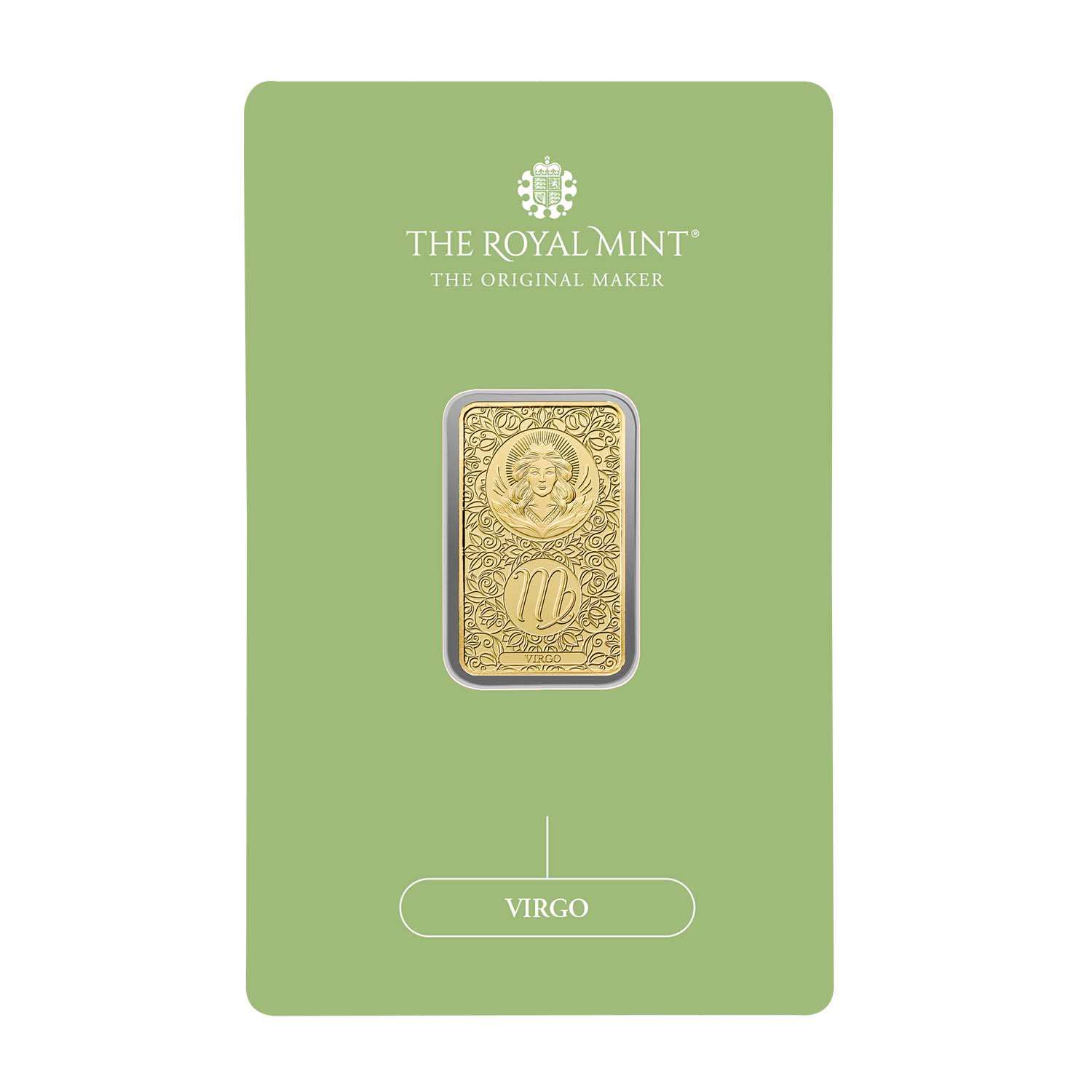 Zodiac Virgo 5g Gold Bullion Minted Bar