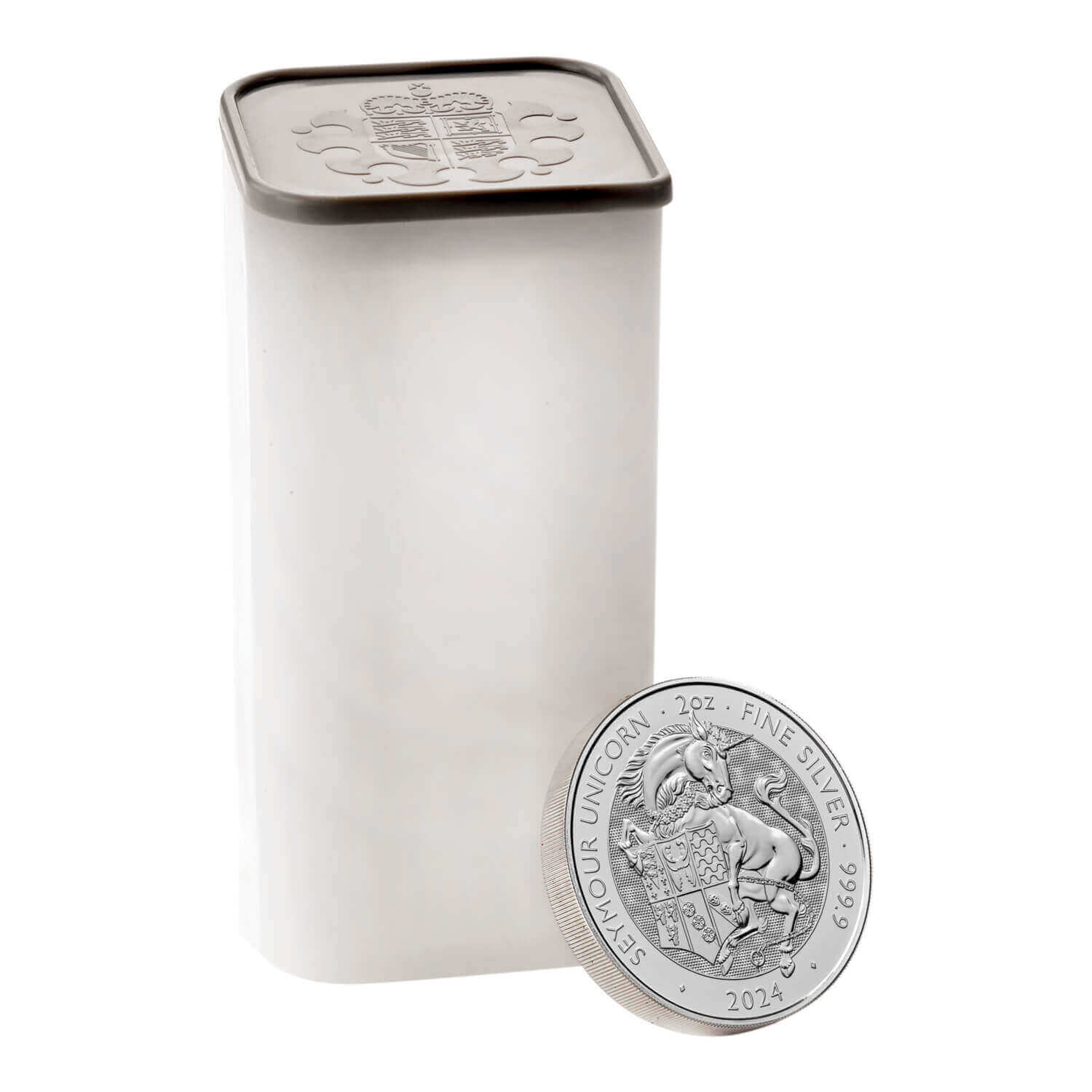 Best Value 2 oz Silver Bullion Coin Ten Coin Tube