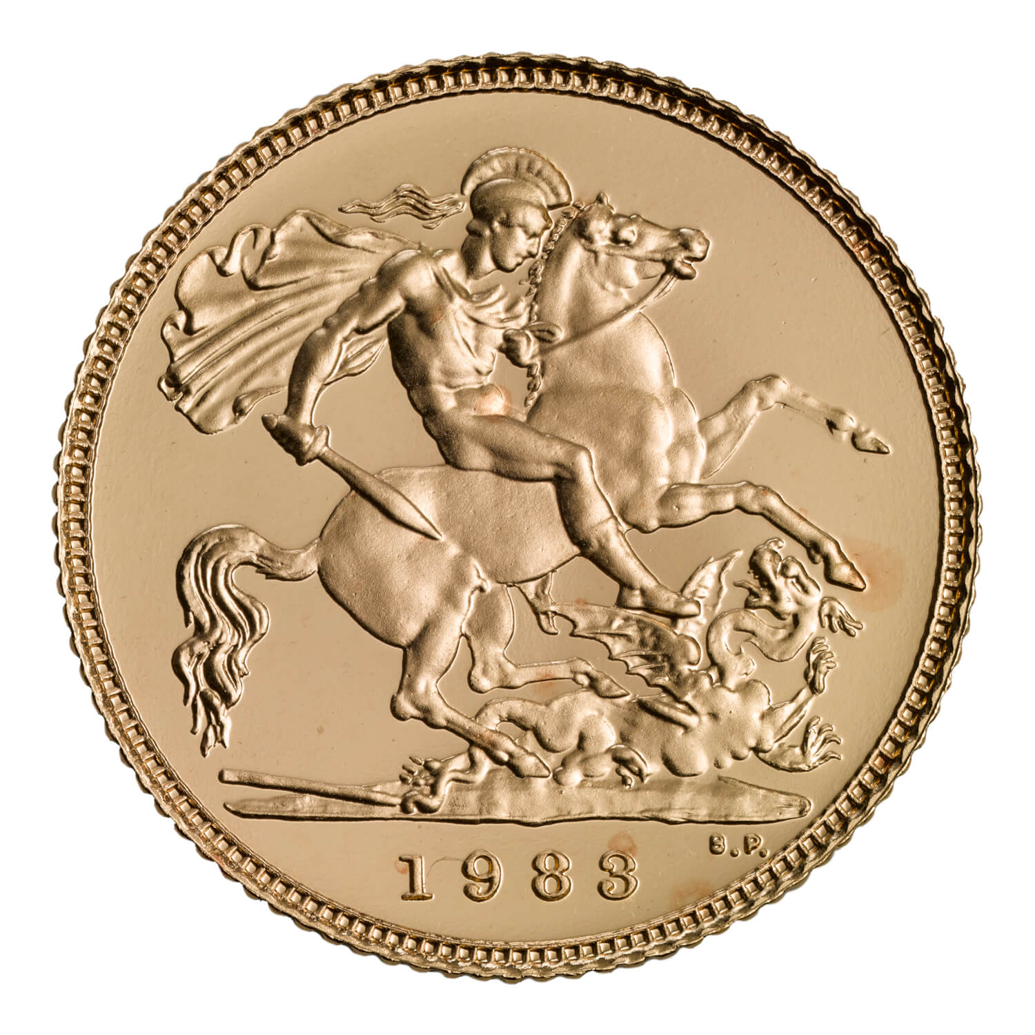The Best Value Elizabeth II Decimal Portrait Half Sovereign Gold 916.7 Bullion coin