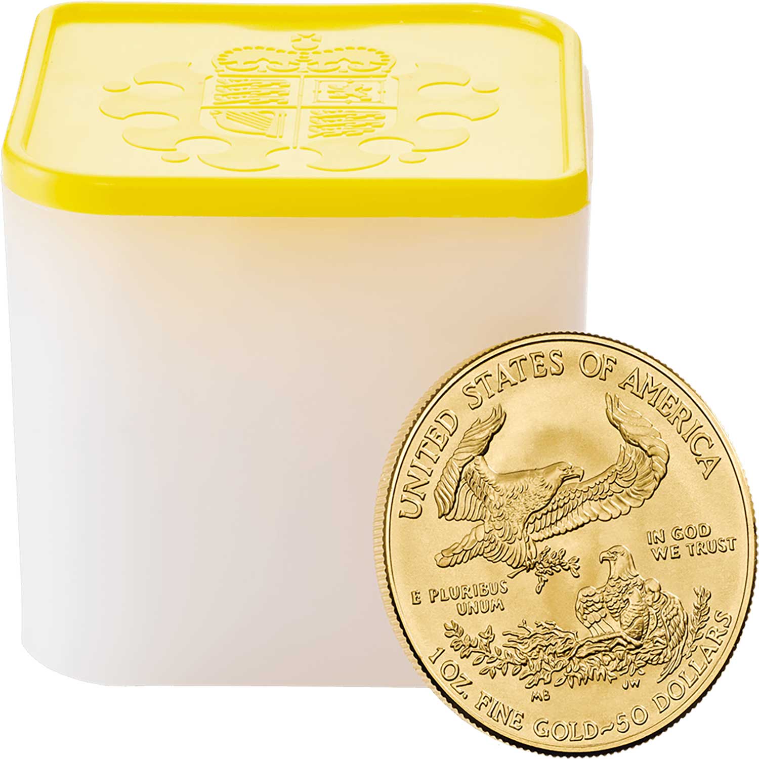 American Eagle 2018 Gold One Ounce Ten Coin Tube