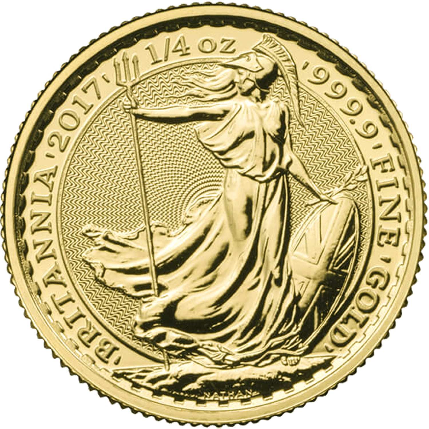 Britannia 2017 1/4 oz Gold Coin