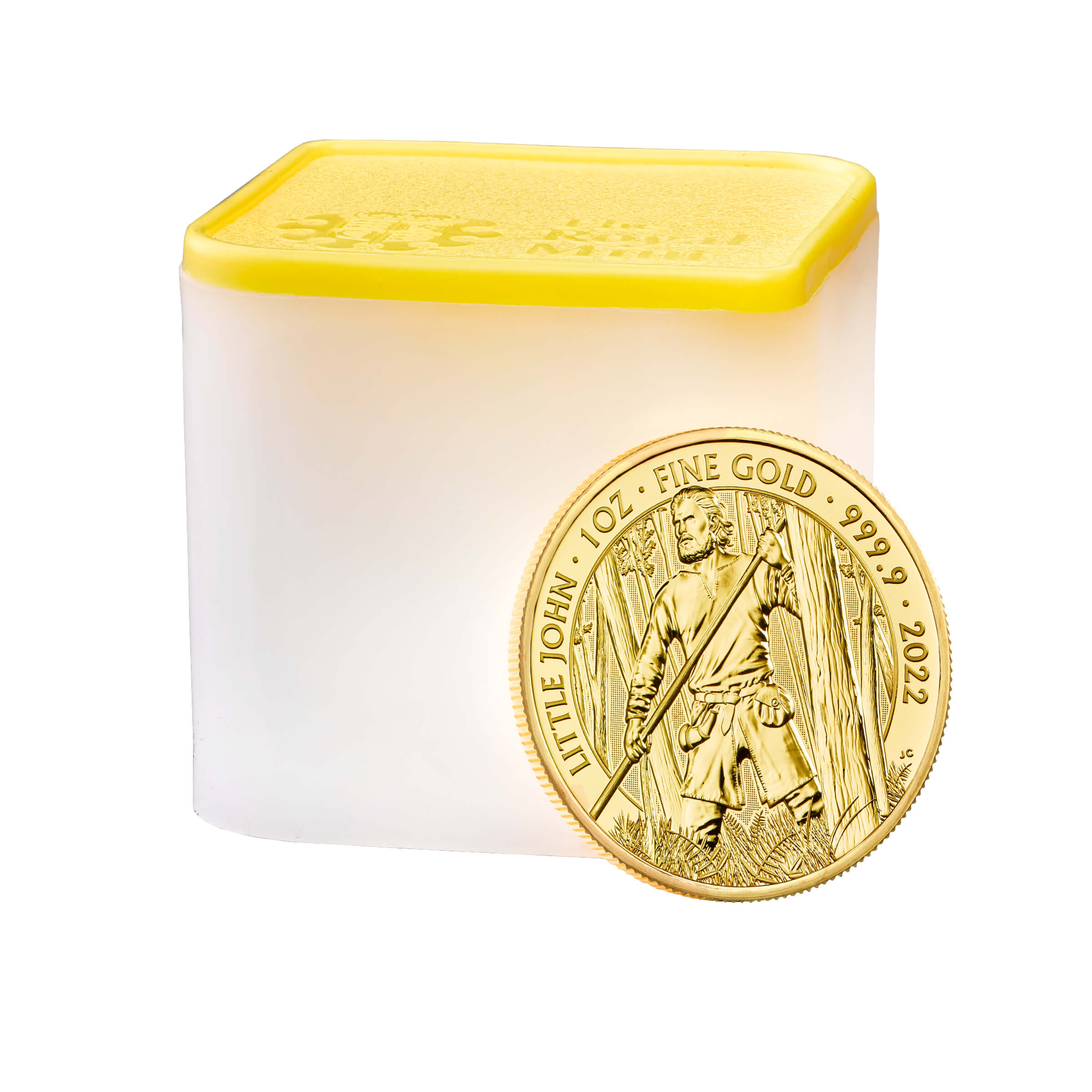 Little John 2022 1oz Gold Bullion Ten Coin Tube