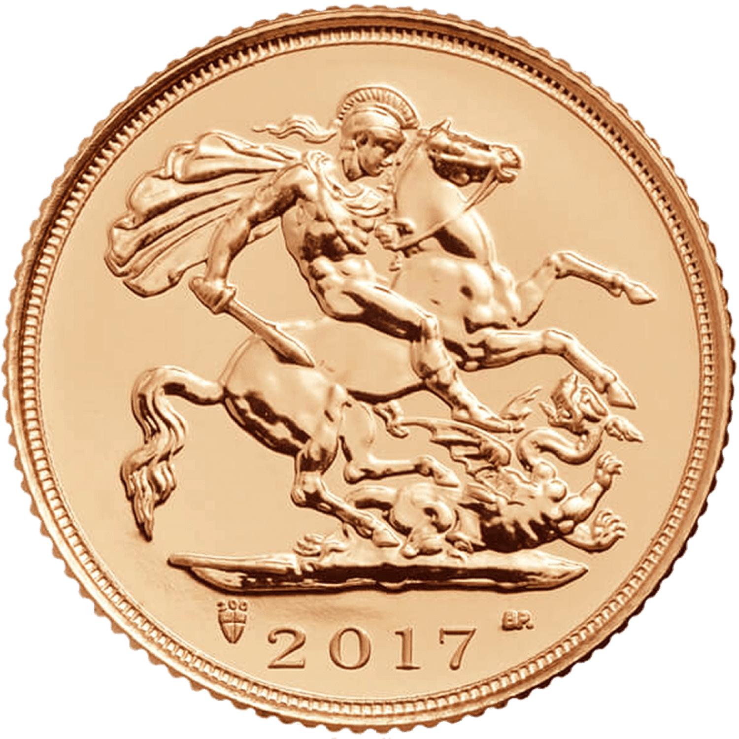 The Half Sovereign 2017 Gold Coin