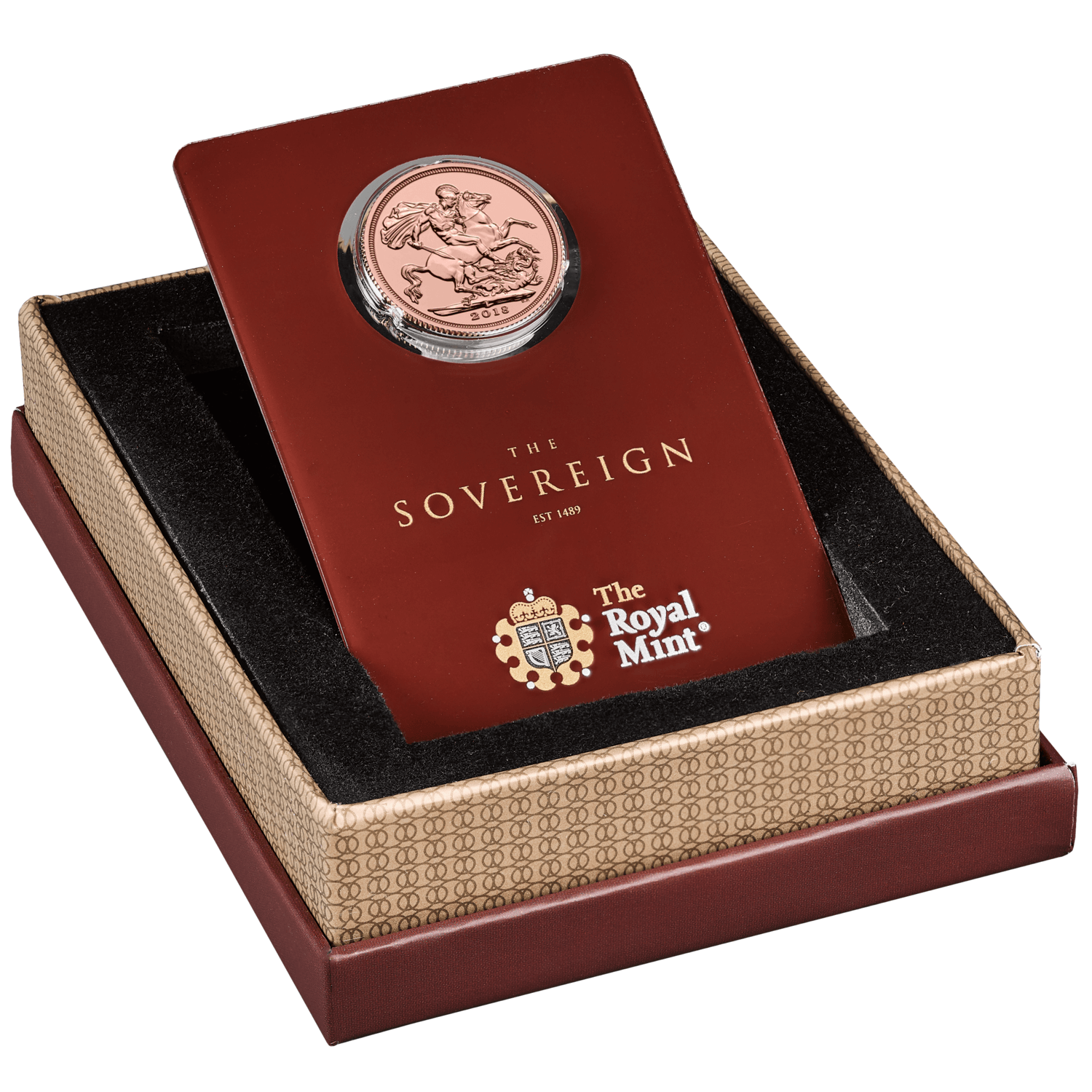 The Sovereign 2018 Gold Bullion Coin Struck in India