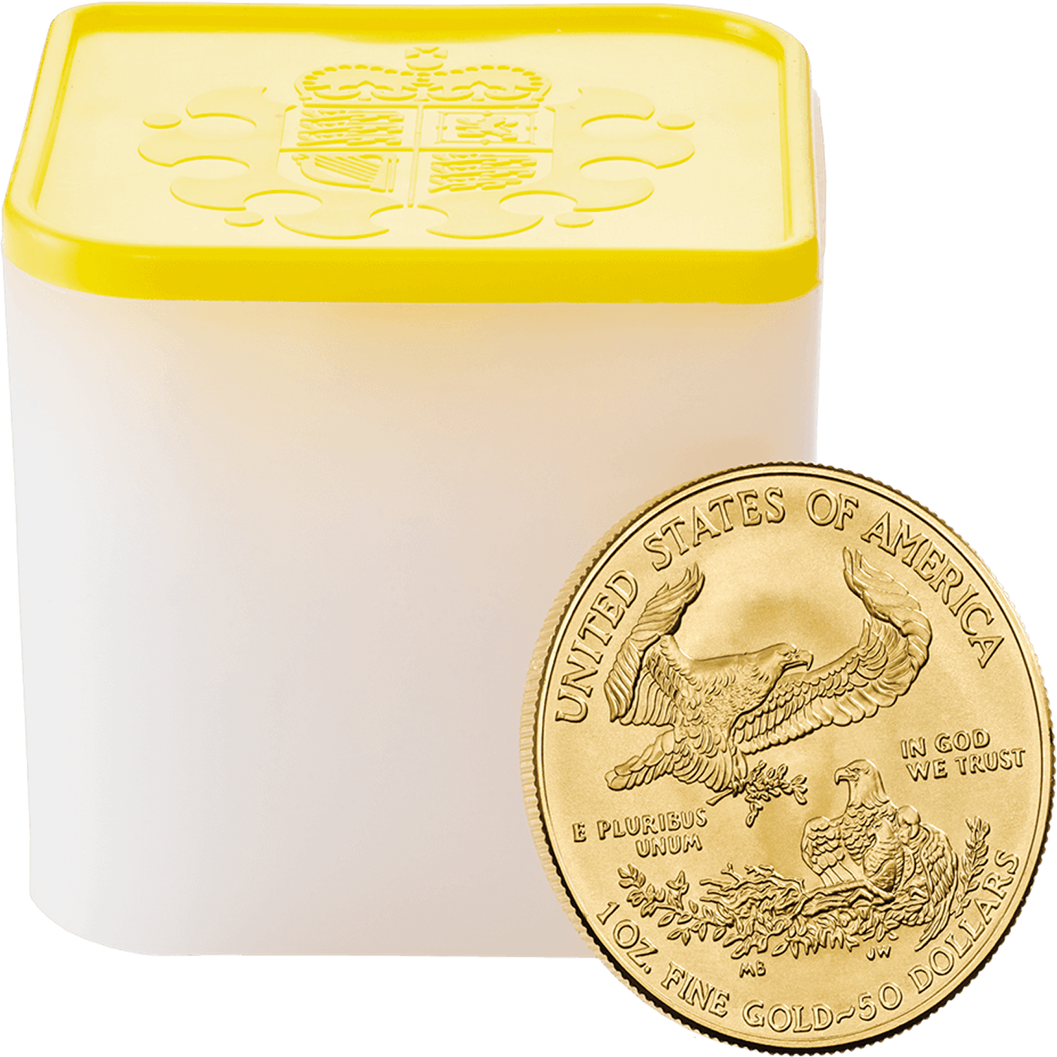 American Eagle 2018 1 oz Gold Bullion Ten Coin Tube