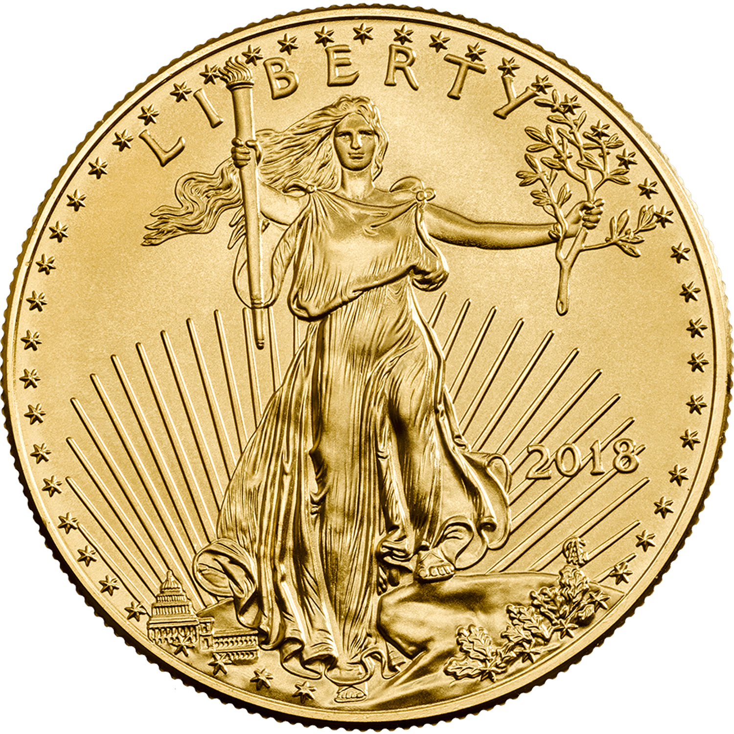 American Eagle 2018 1 oz Gold Bullion Coin