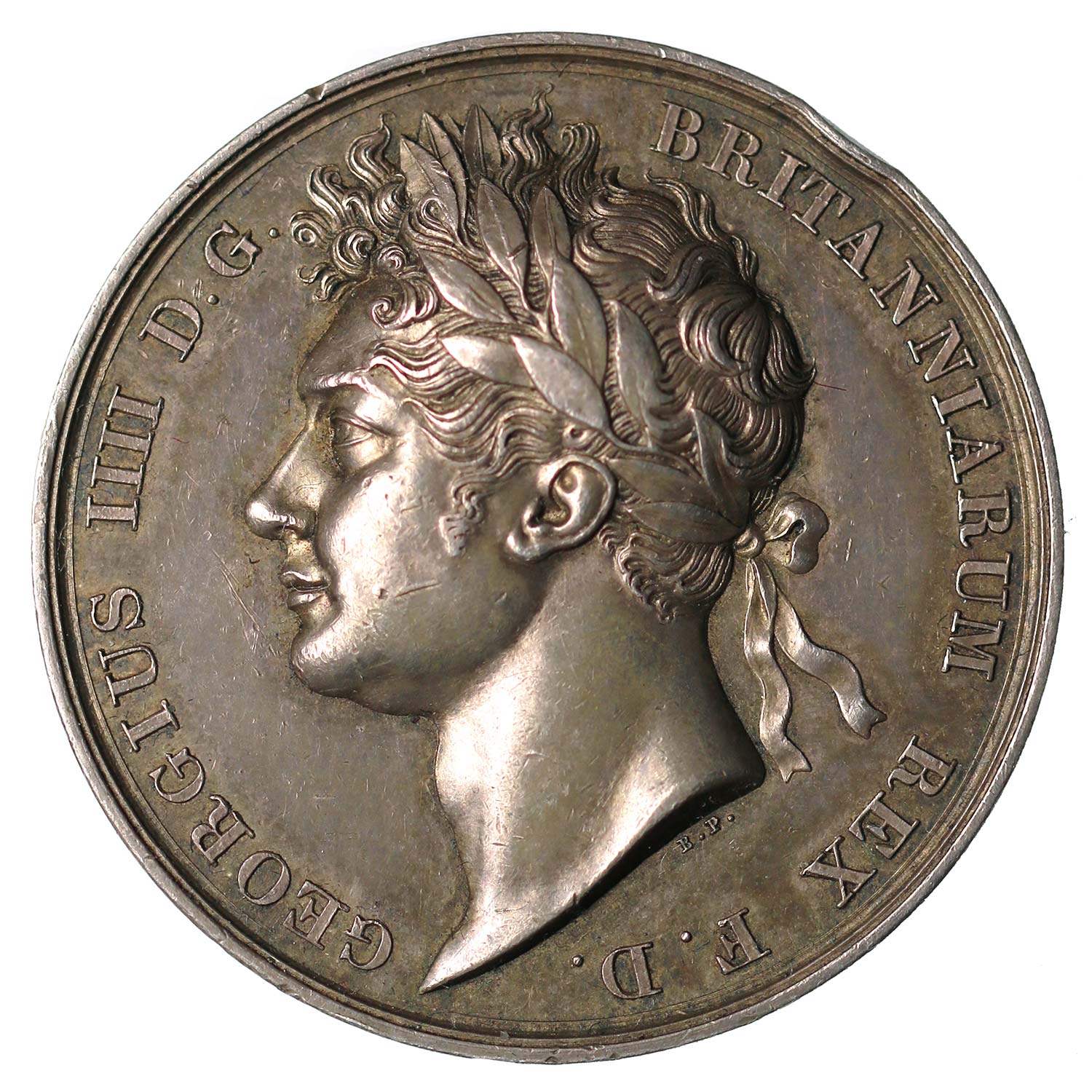 George IV, Silver Coronation medal