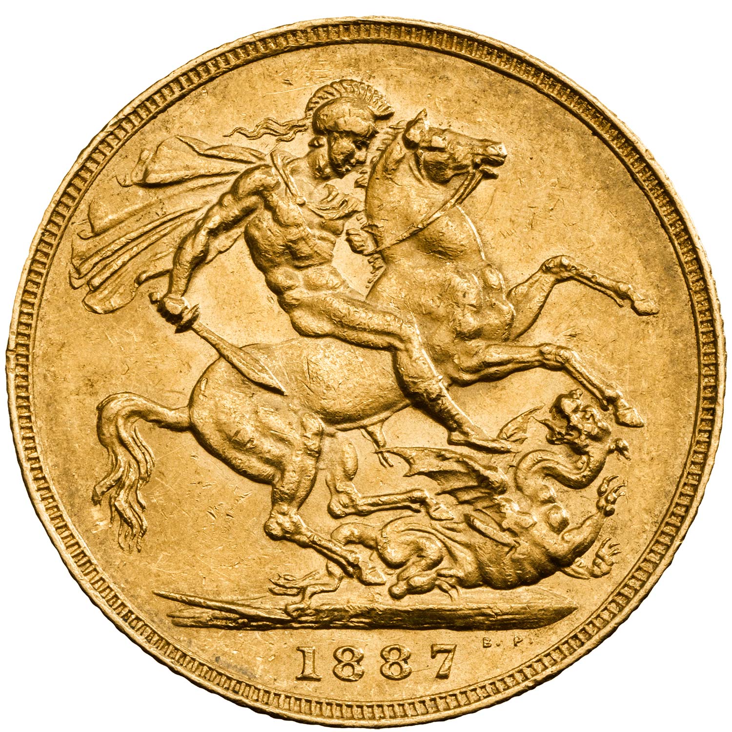 1887 Victoria Young Head Shield reverse
