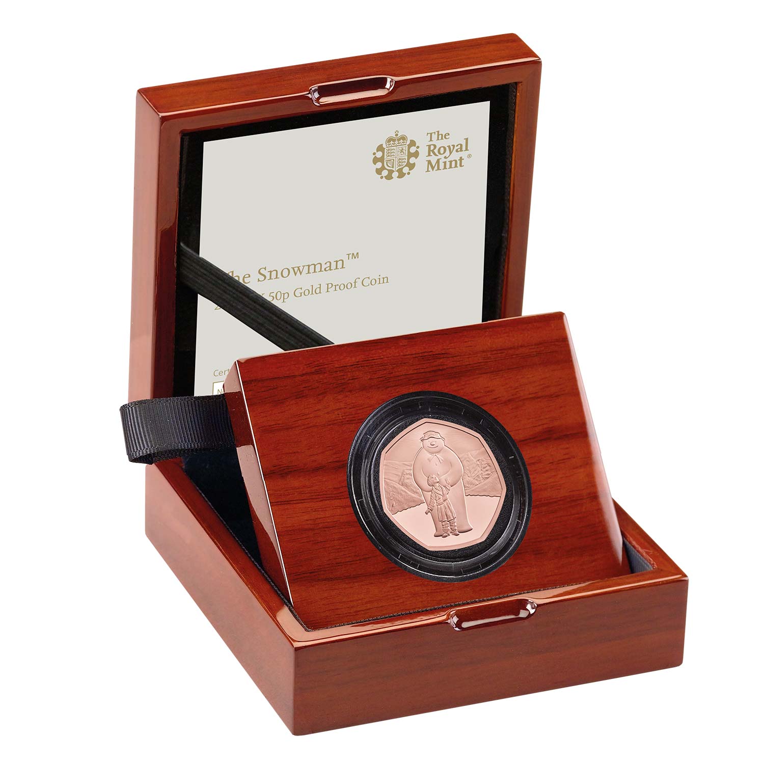 The Snowman™ 2019 UK 50p Gold Proof Coin