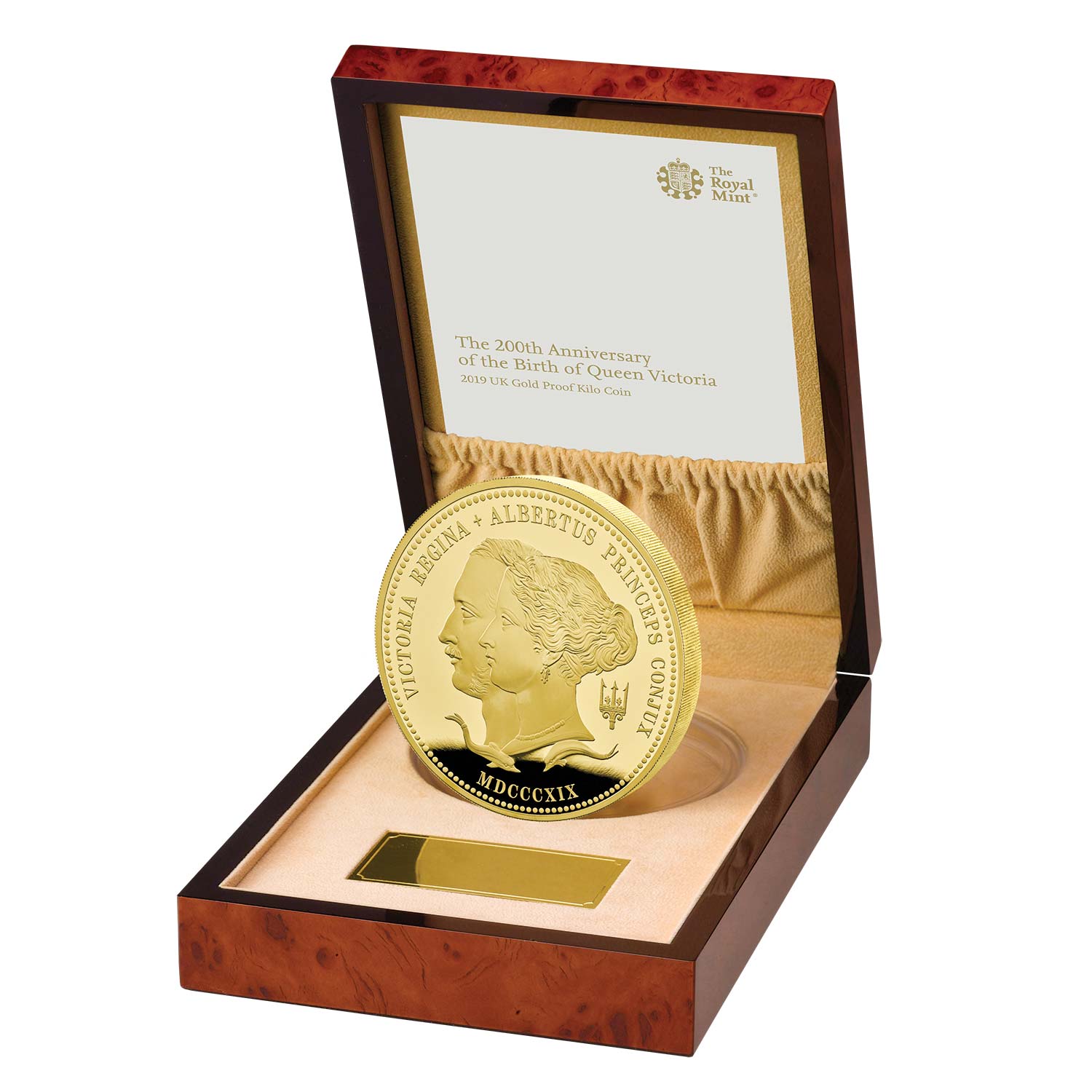 Queen Victoria 2019 UK Gold Proof Kilo Coin