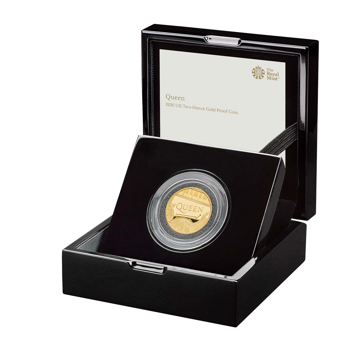 Queen 2020 UK Two Ounce Gold Proof Coin 