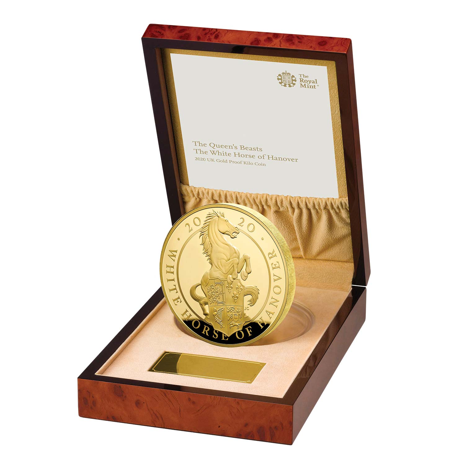 The White Horse of Hanover 2020 UK Gold Proof Kilo Coin