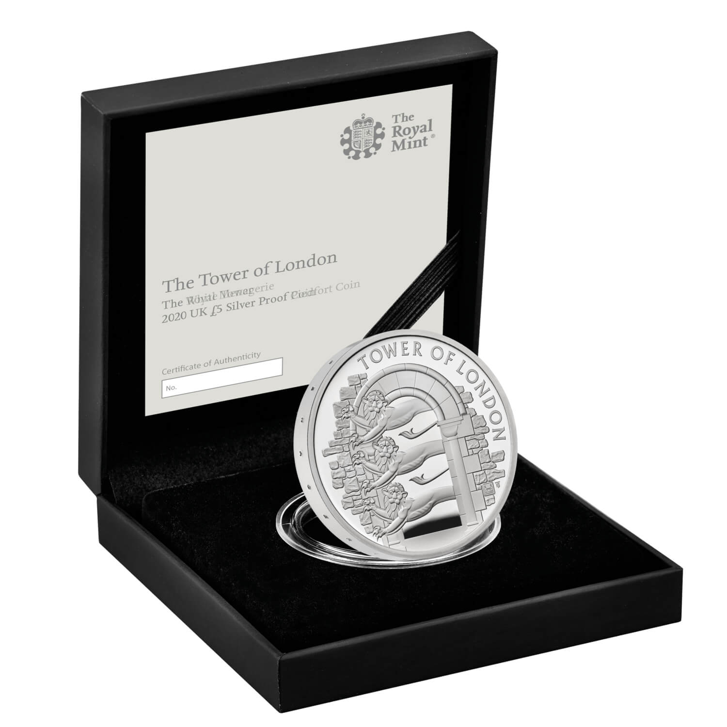 The Royal Menagerie 2020 UK £5 Silver Piedfort Coin