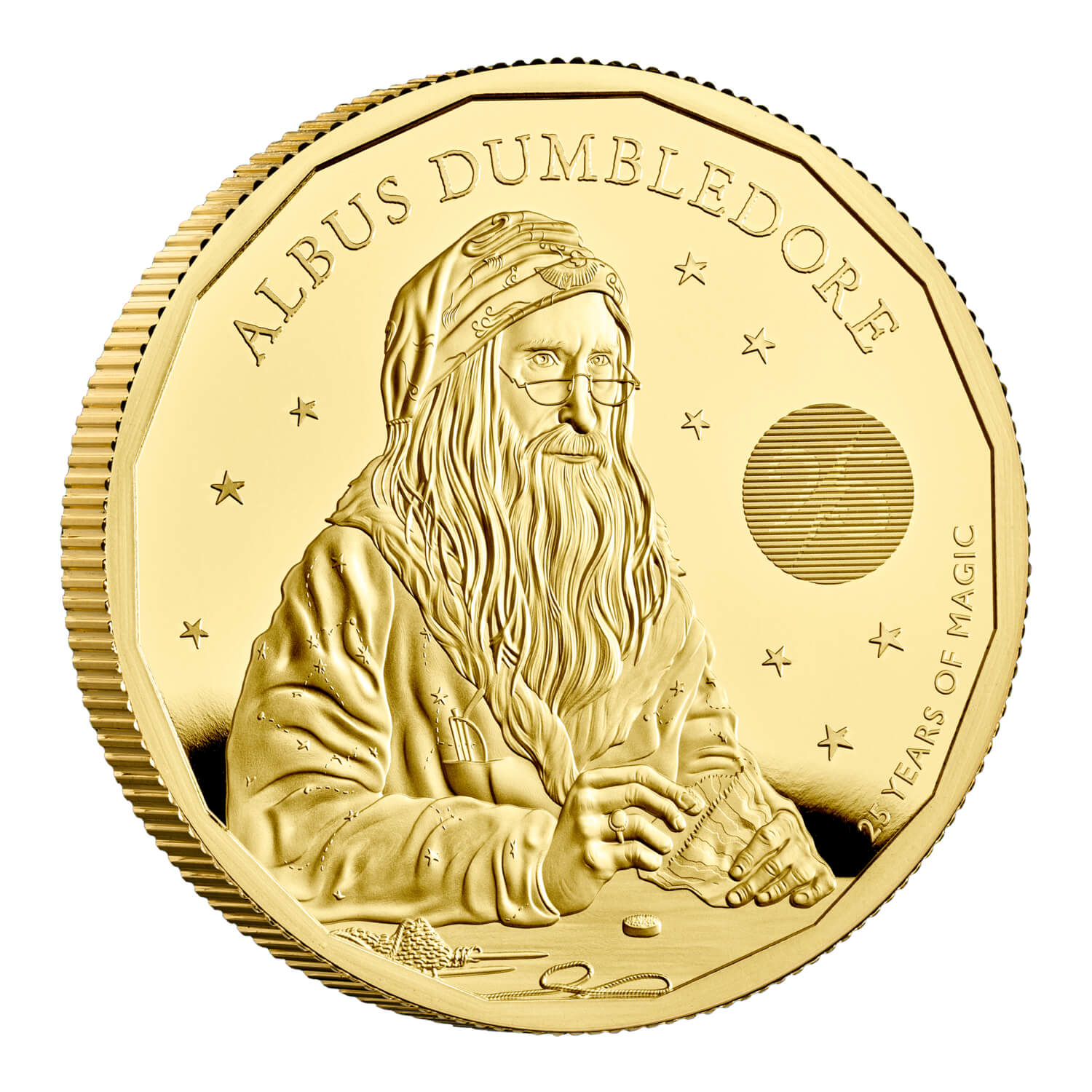 Albus Dumbledore 2023 UK 2oz Gold Proof Coin