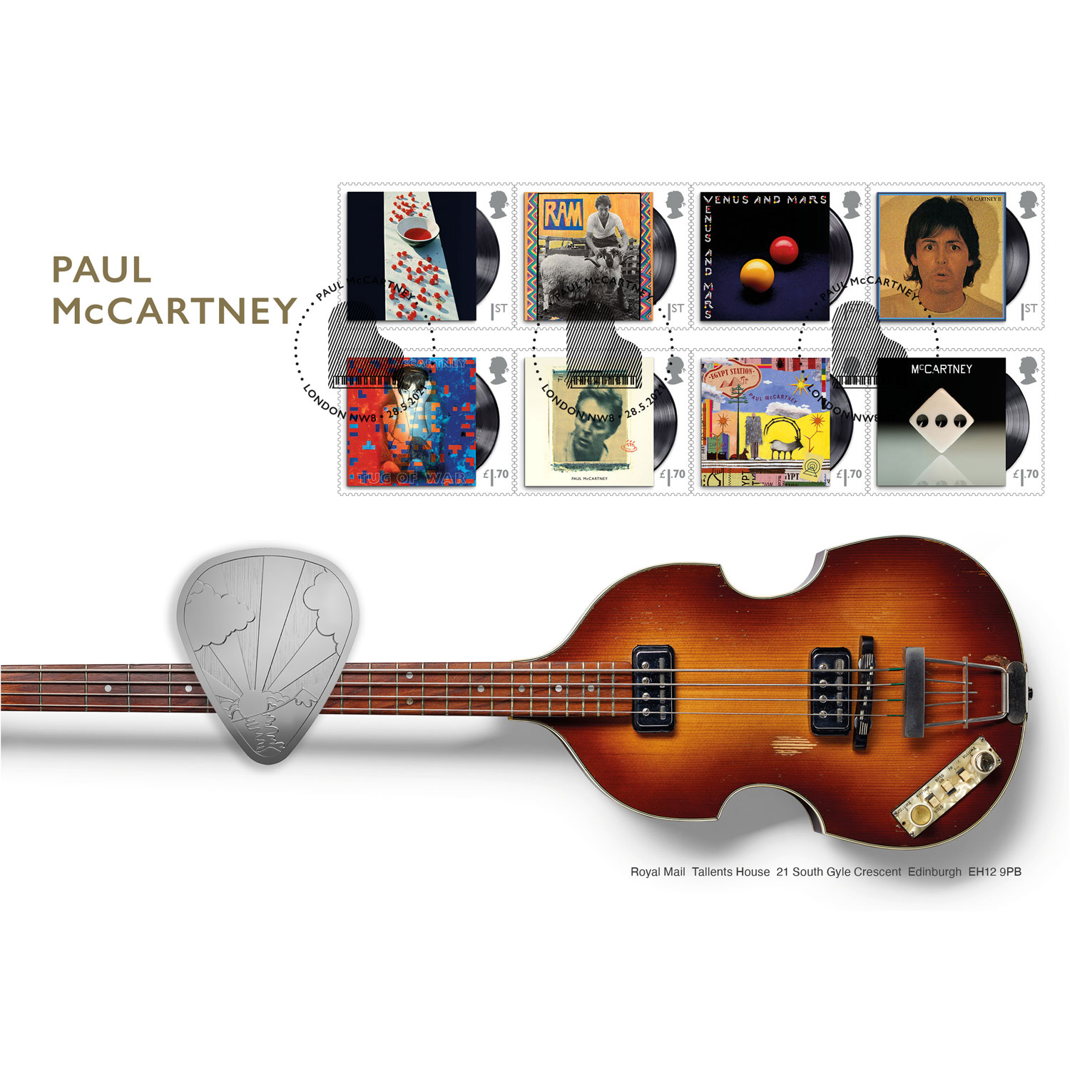 Music Giants: Paul McCartney Base Metal PMC 
