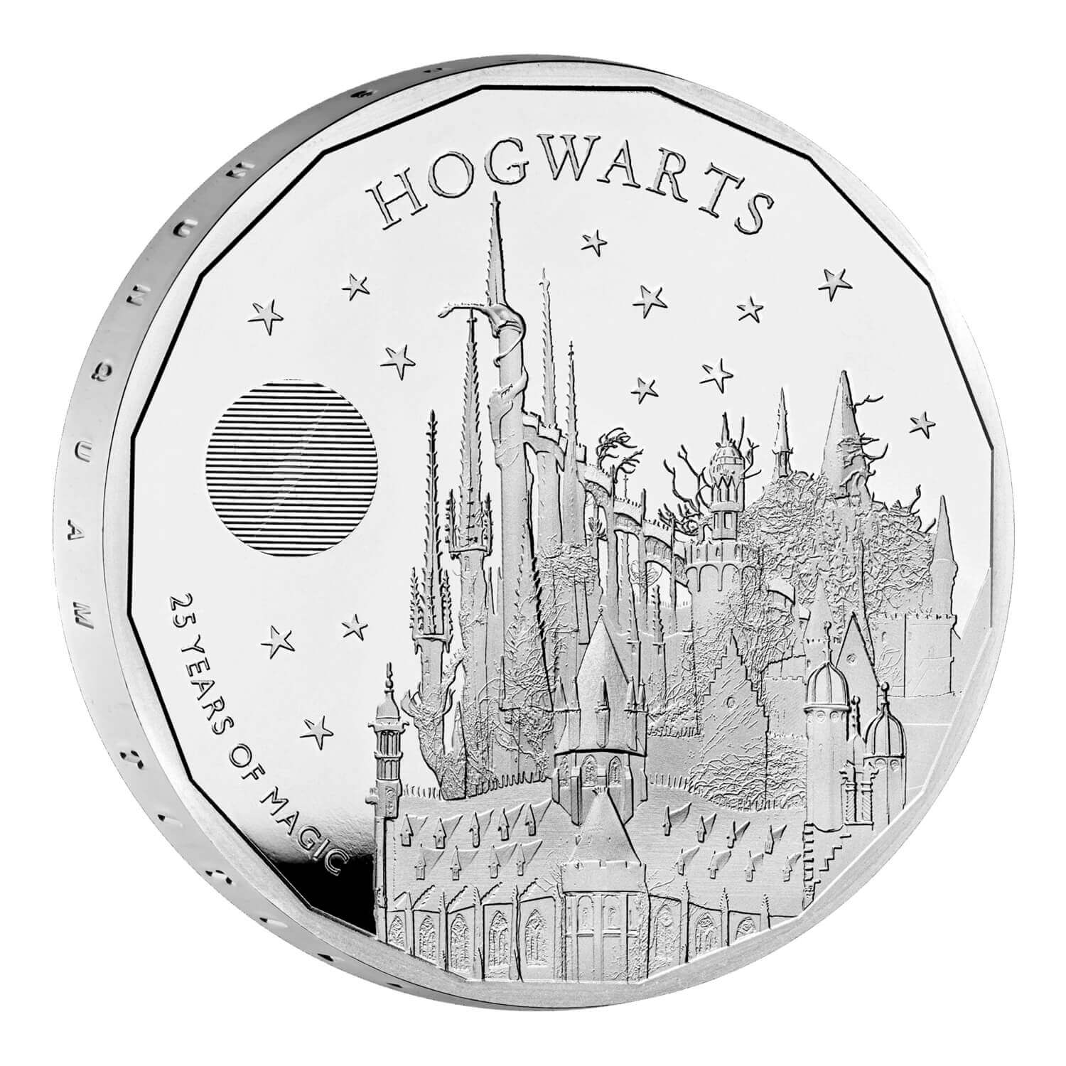Hogwarts 2023 UK 1oz Silver Proof Coin
