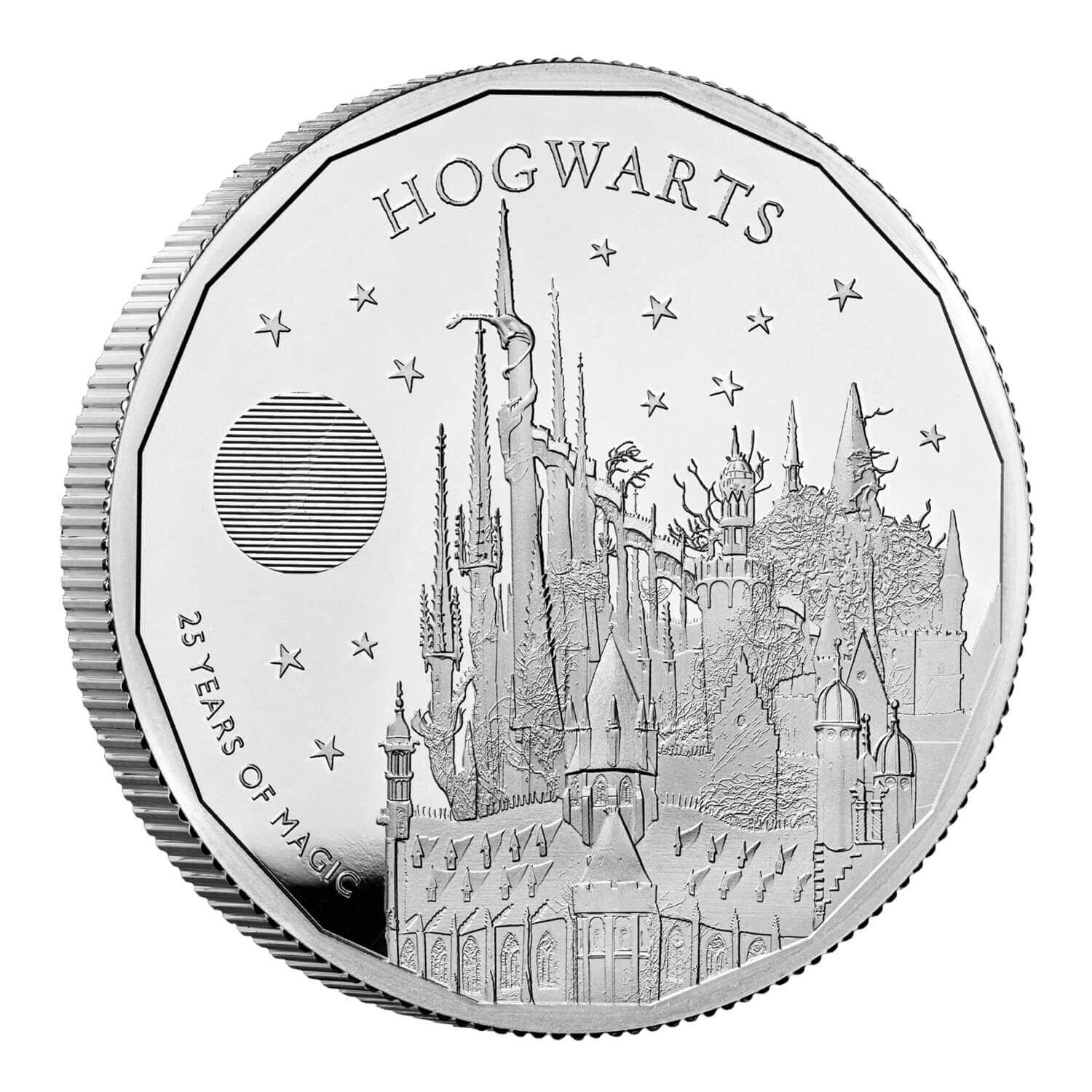Hogwarts 2023 UK 2oz Silver Proof Coin