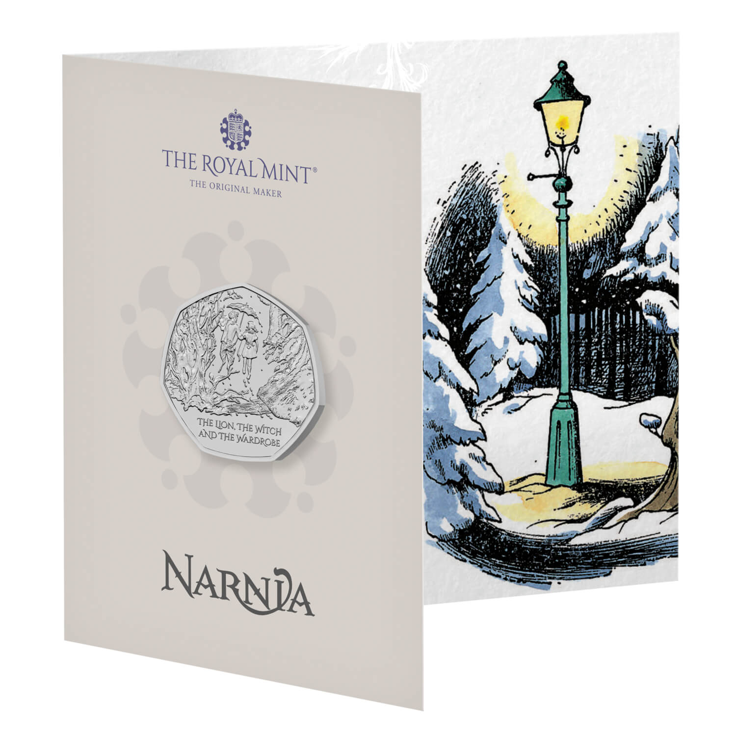 The Lion, the Witch and the Wardrobe 2023 UK 50p Brilliant Uncirculated Coin