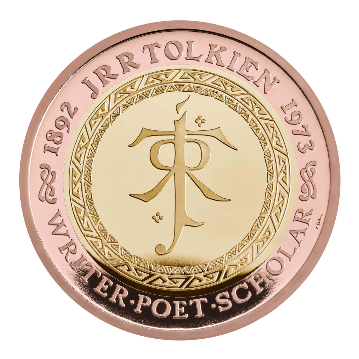 Celebrating the Life and Work of JRR Tolkien 2023 UK £2 Gold Proof Coin