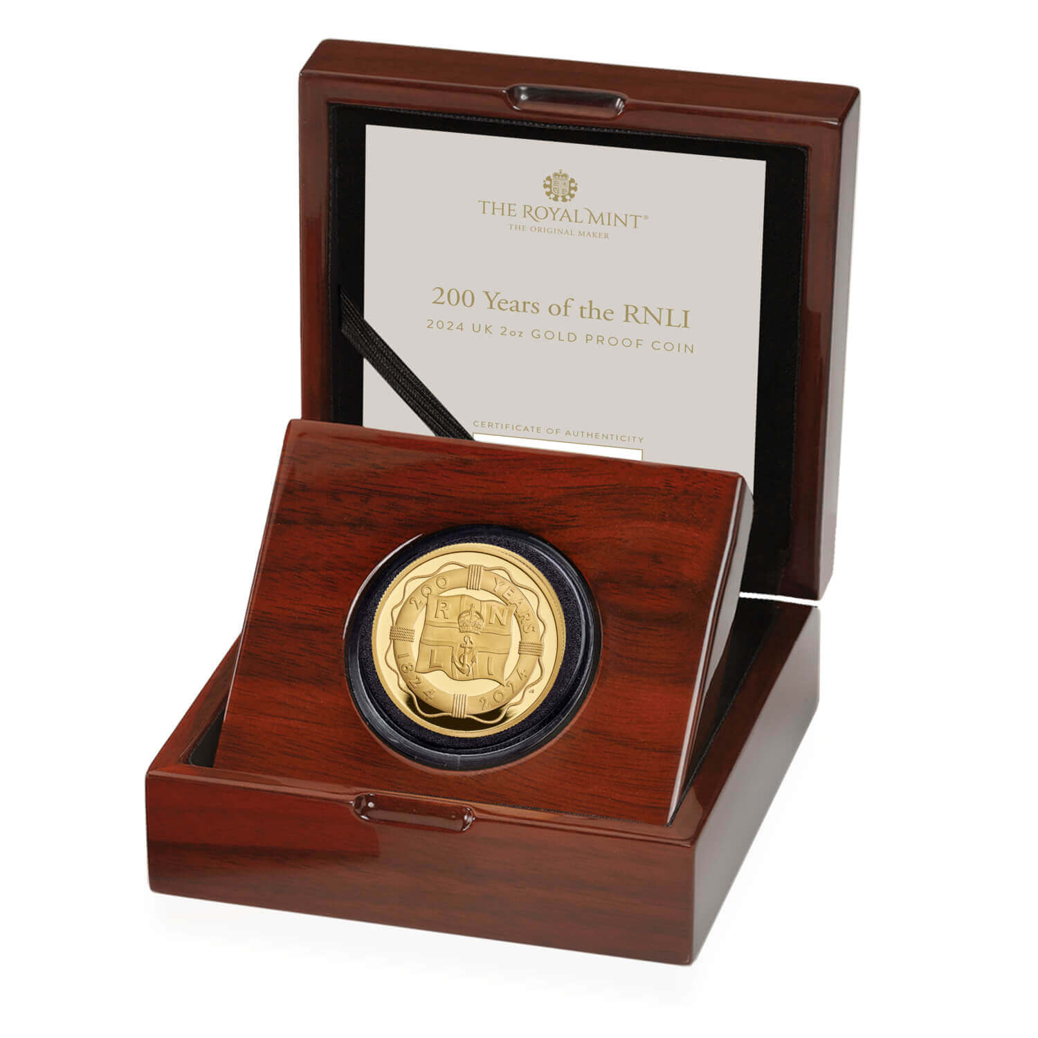 200 Years of the RNLI 2024 UK 2oz Gold Proof Coin