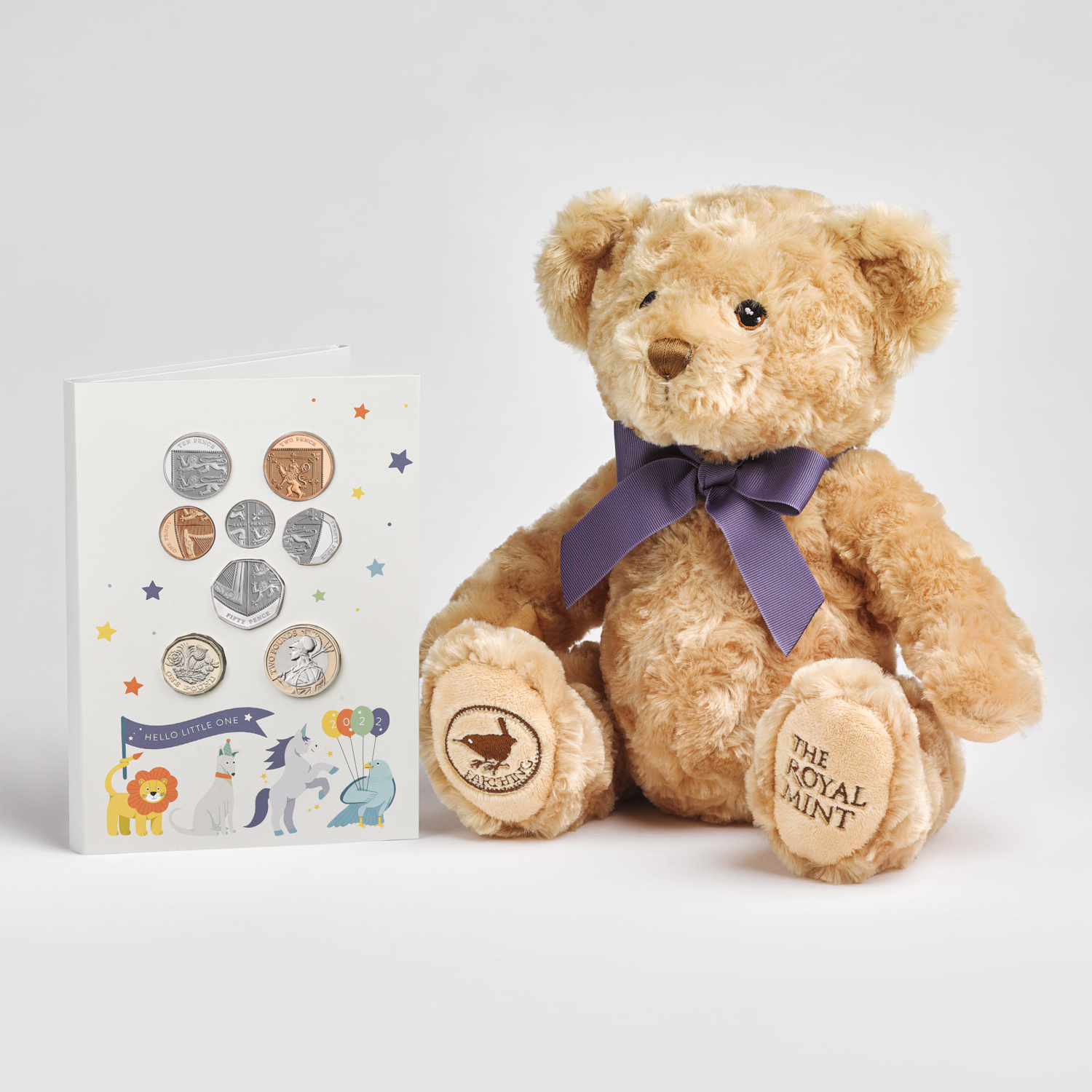 2022 Farthing Bear and Coin Set