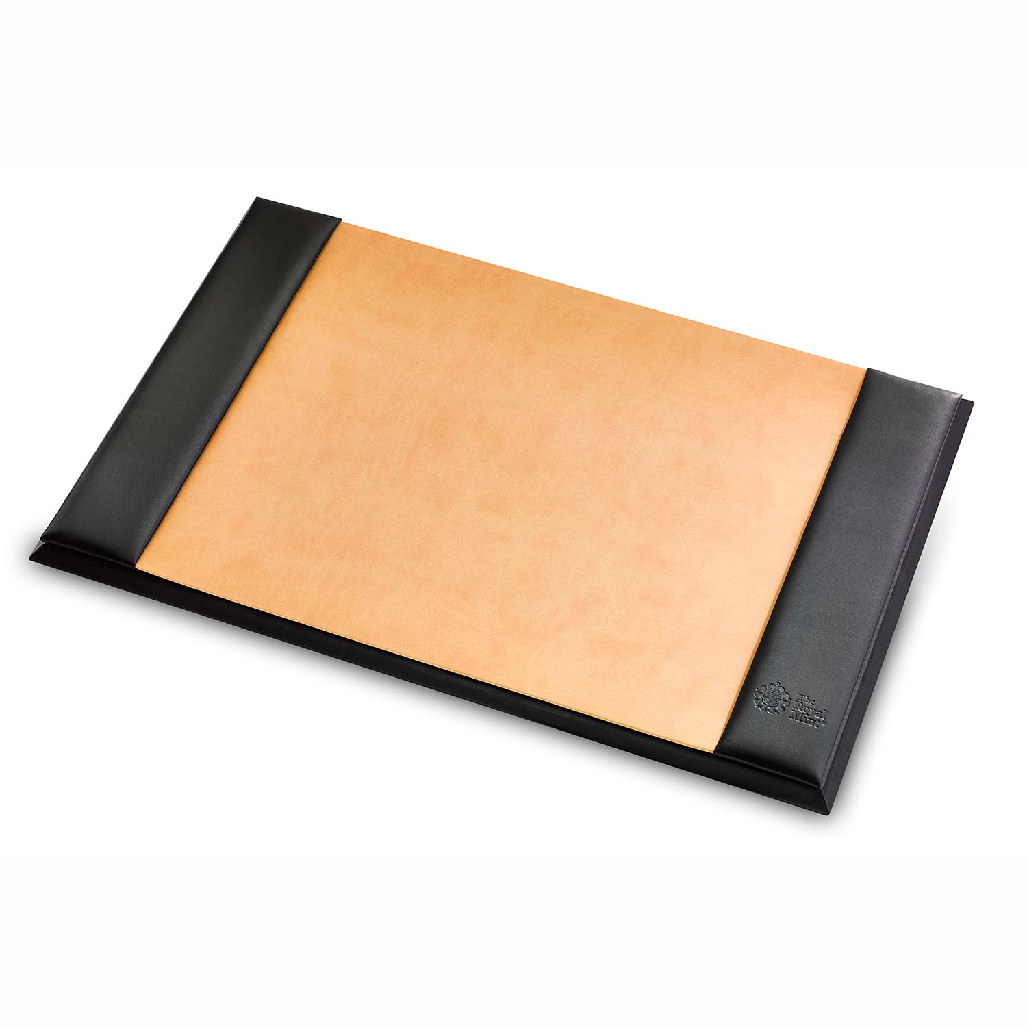 Coin Collector's Leather Desk Blotter