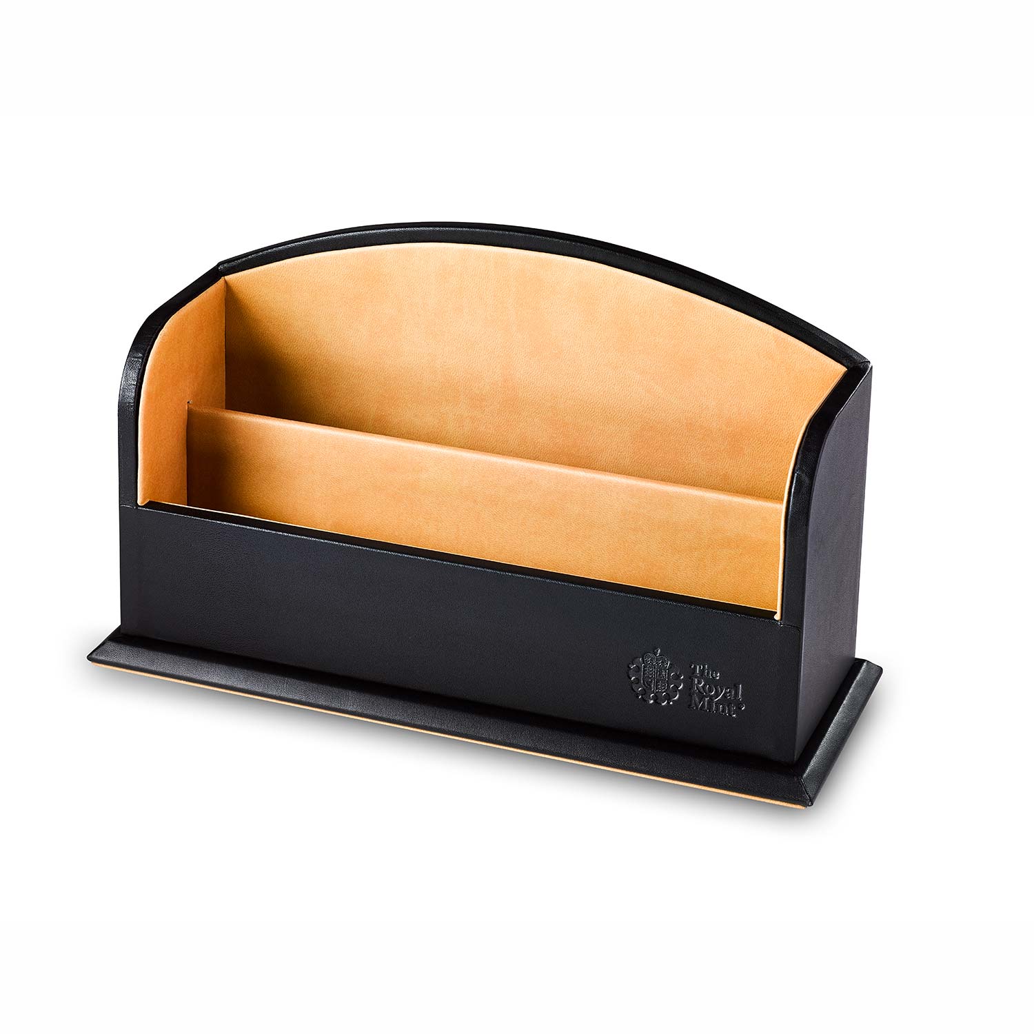 Coin Collector's Leather Stationery Rack