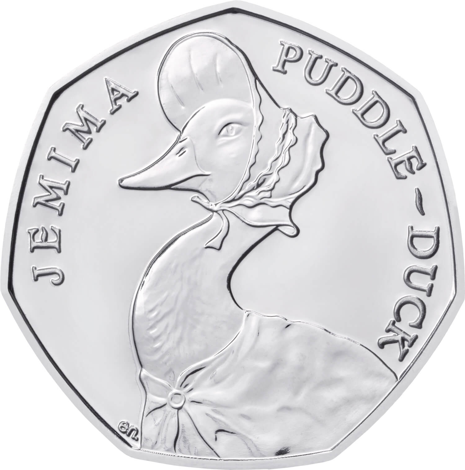 2016 Elizabeth II 'Beatrix Potter - Jemima Puddle-Duck' 50p Coin
