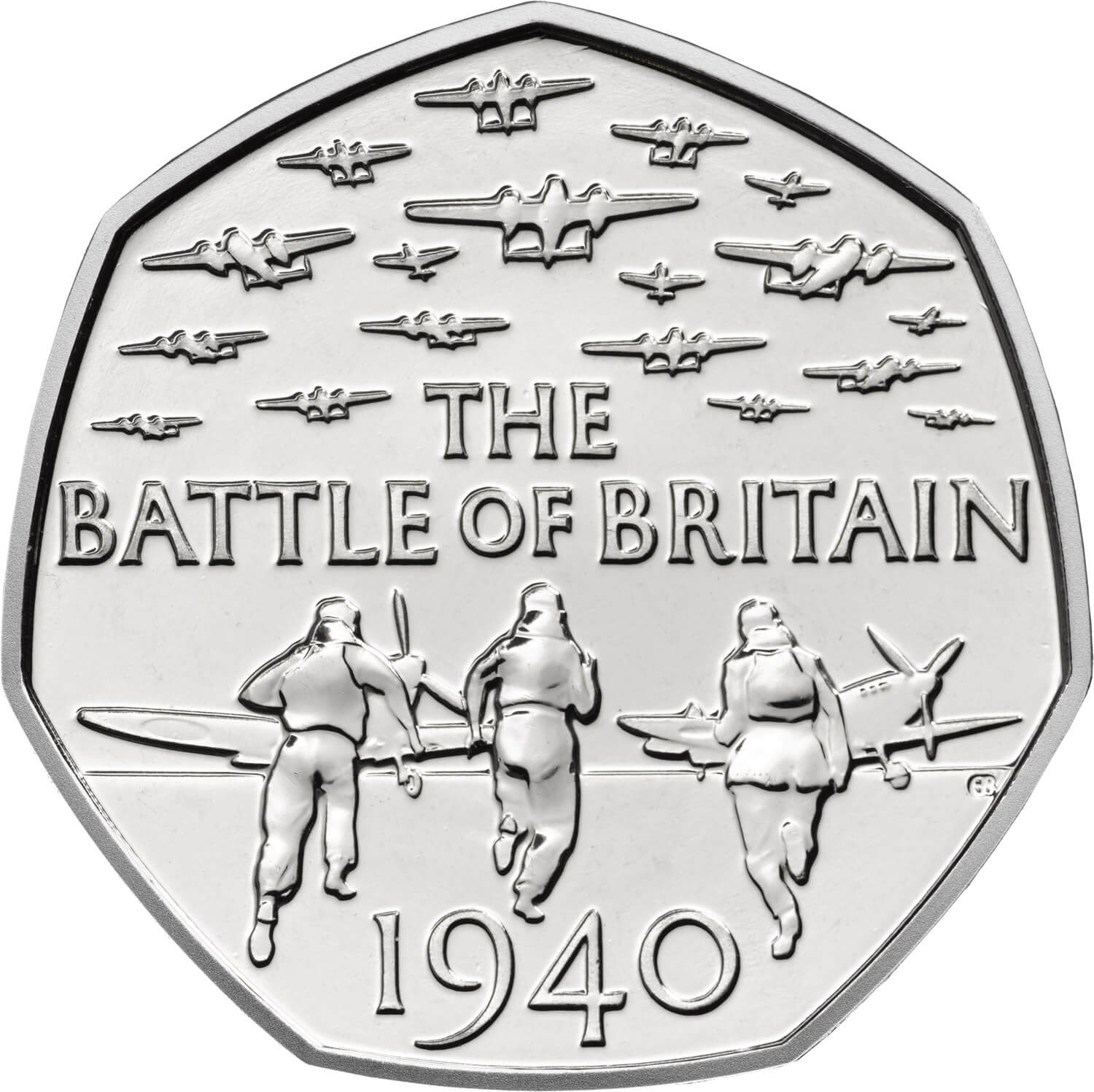 2015 Elizabeth II 'The 75th Anniversary of the Battle of Britain' 50p Coin