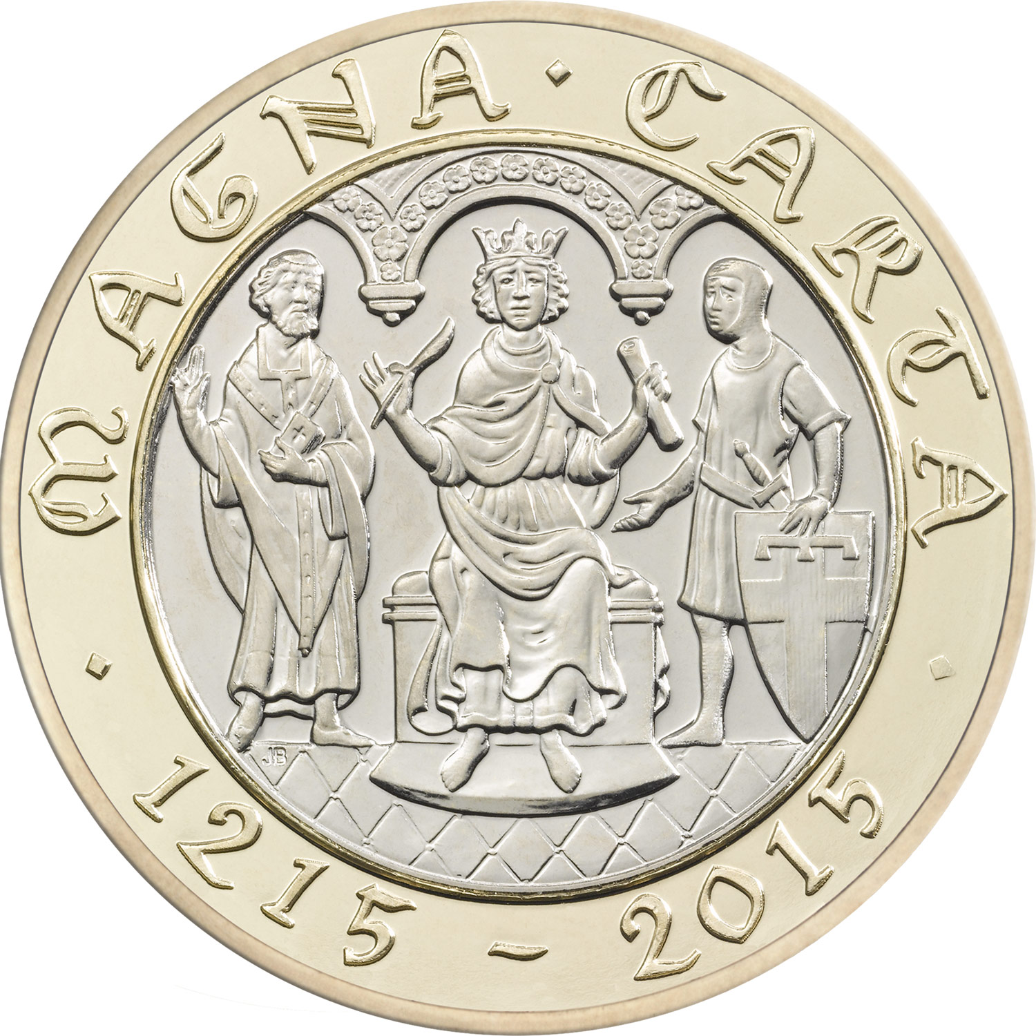 2015 Elizabeth II 'The 800th Anniversary of the Signing of Magna Carta' £2 Coin