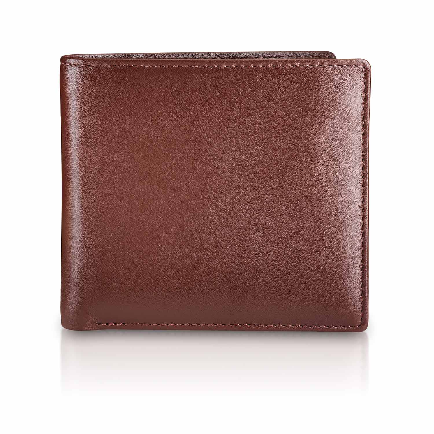 Sovereign English Tan Bi-Fold Leather Wallet & Card Case