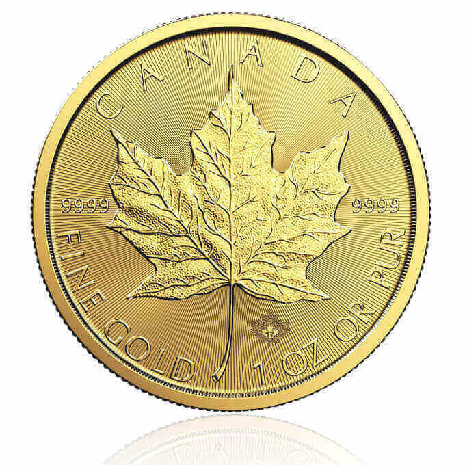 Canadian Maple Leaf 2017 Gold One Ounce Coin