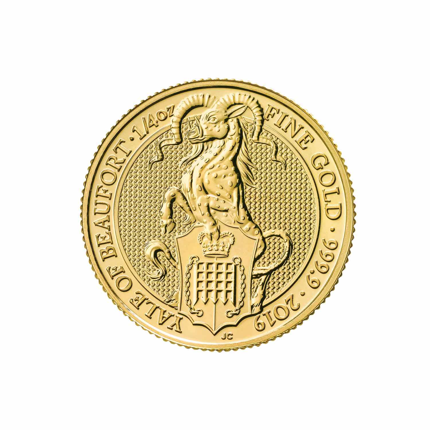 The Queen's Beasts 2019 The Yale 1/4 oz Gold Bullion Coin