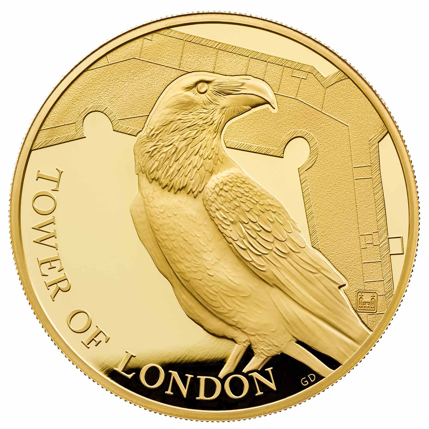 Legend of the Ravens 2019 UK Five-Ounce Gold Proof Coin