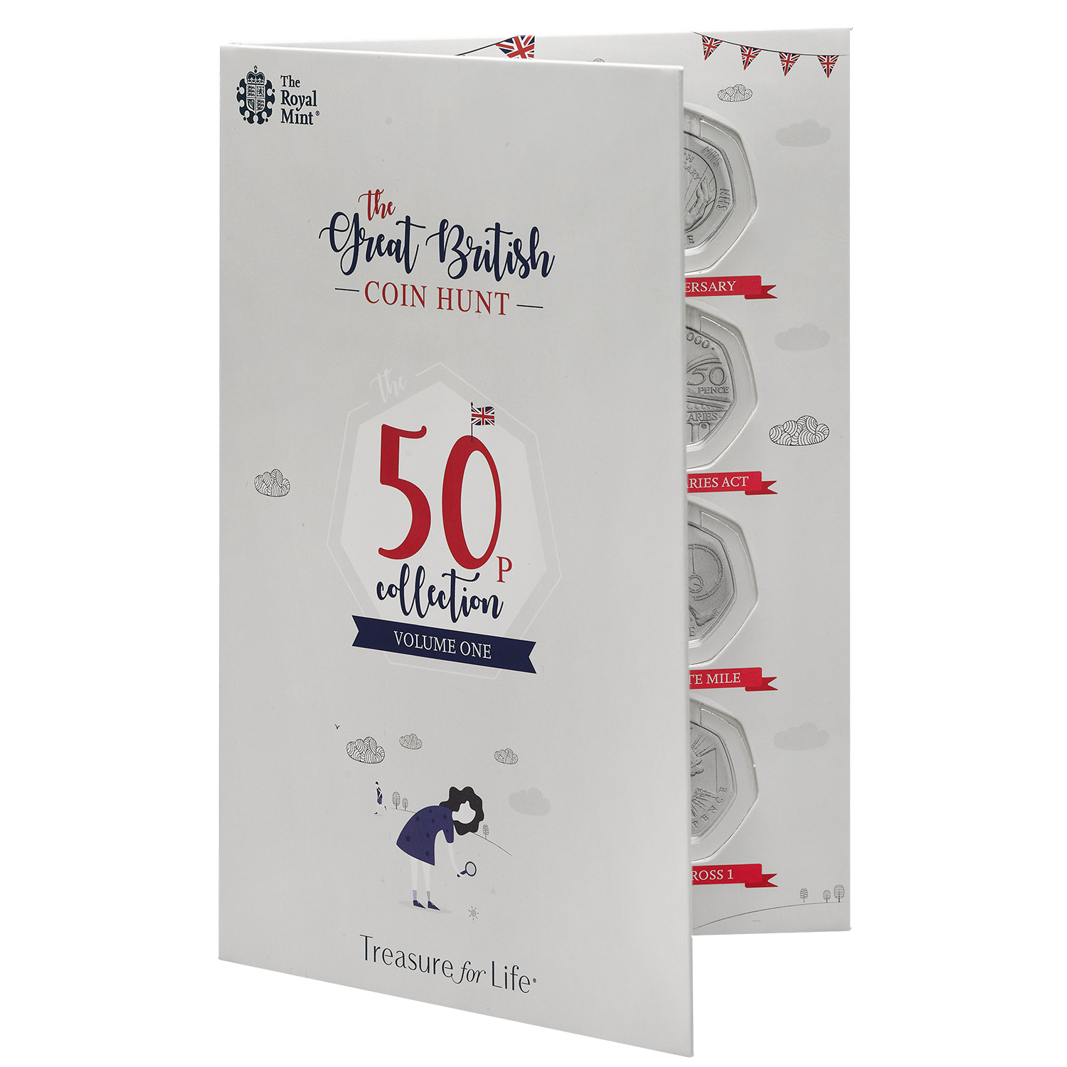 The Great British Coin Hunt 50p Album - Volume 1