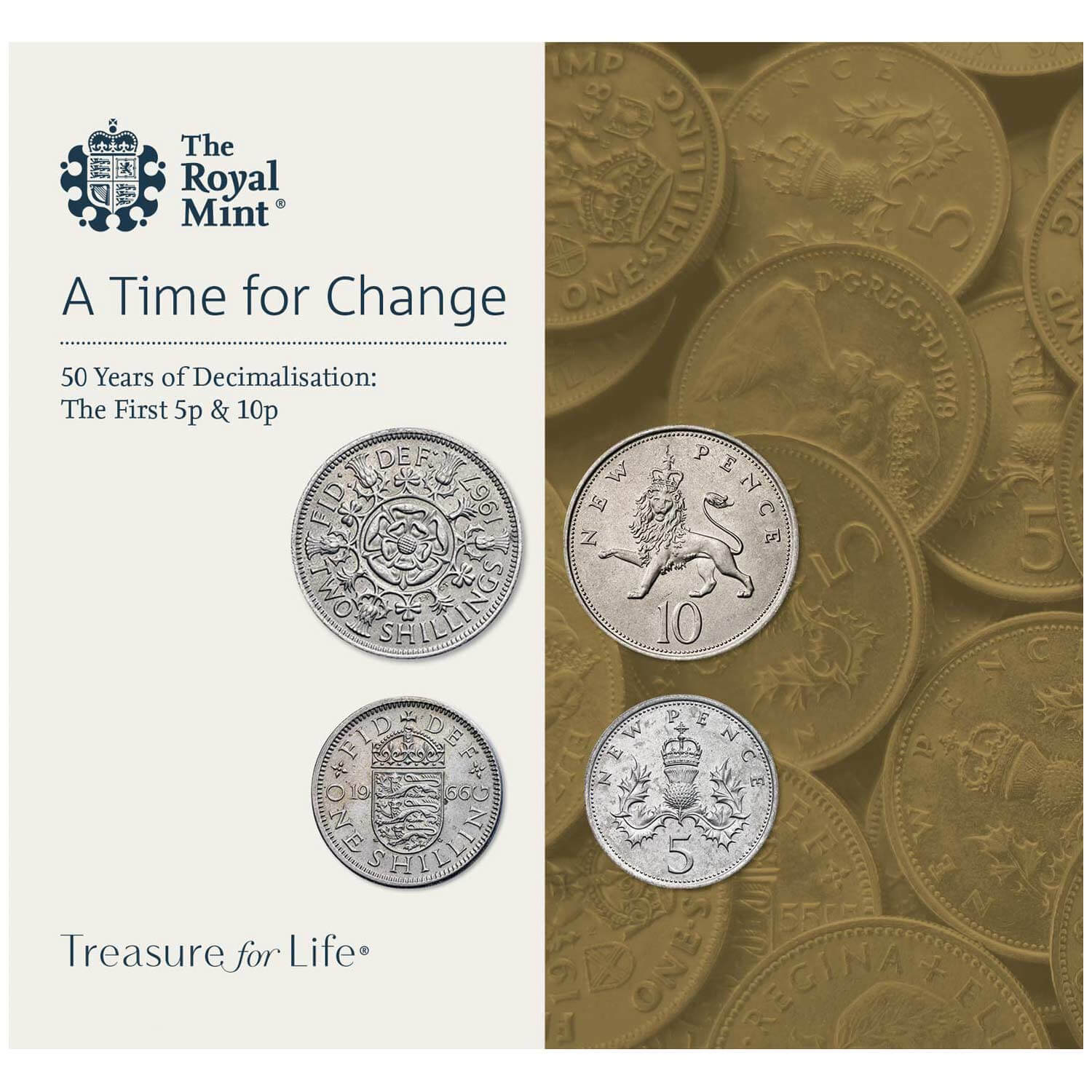 50 Years of Decimalisation: The First 5p and 10p