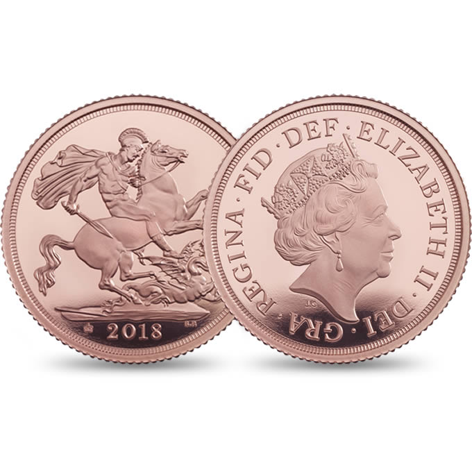 The Sovereign 2018 Gold Proof Coin