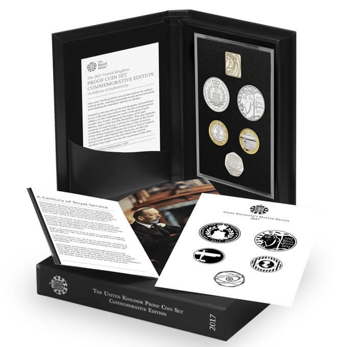 The 2017 UK Commemorative Proof Coin Set