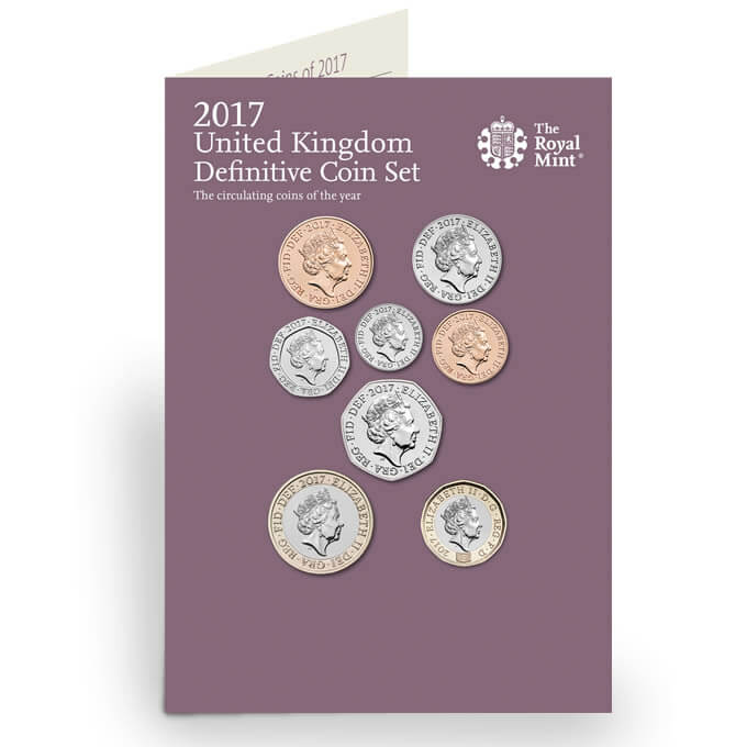 The 2017 UK Definitive Coin Set