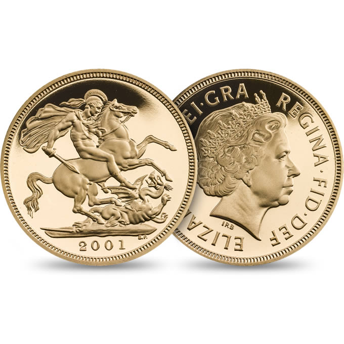 The 2001 Gold Proof Sovereign