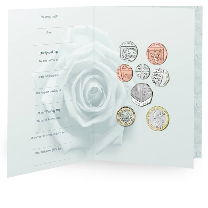 Coins of My Wedding Year 2017