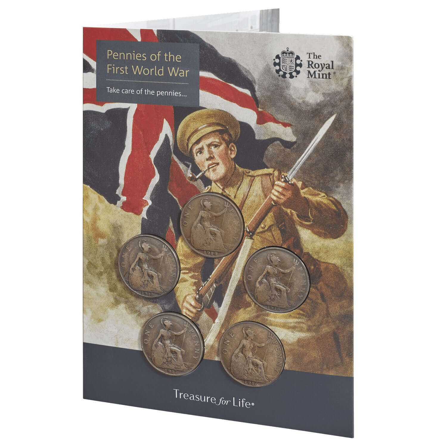 First World War Pennies Set