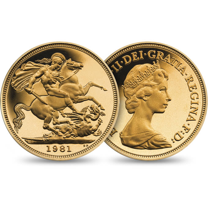 The 1981 Gold Proof Sovereign