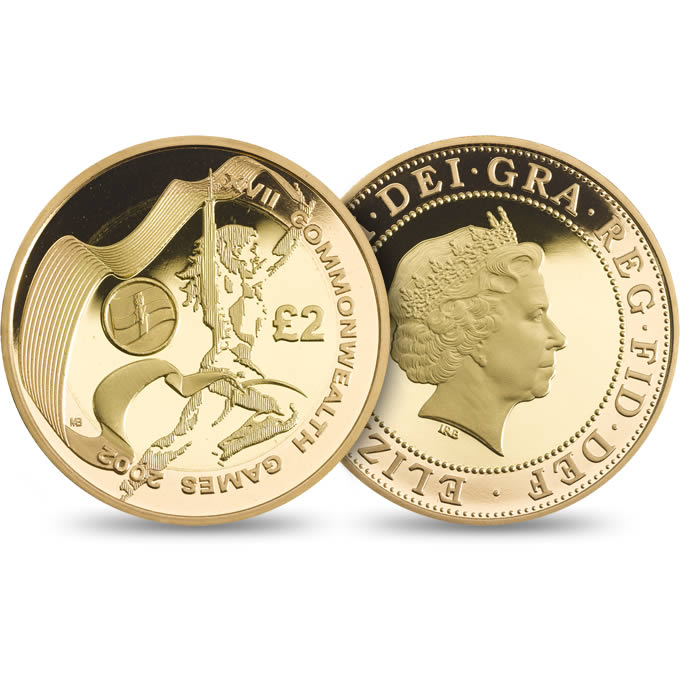 2002 Elizabeth II 4 X 2 Gold Proof Set 