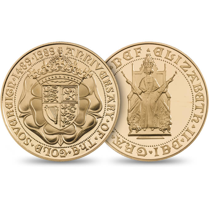 1989 Sovereign 3 Coin Gold Proof Set 